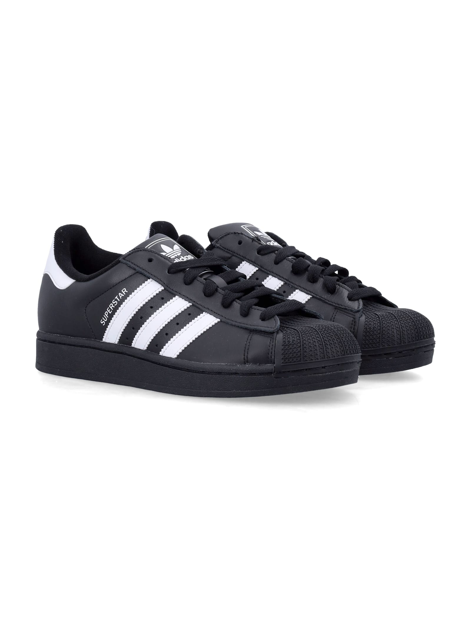 Adidas Originals Superstar Ii Sneakers In Black