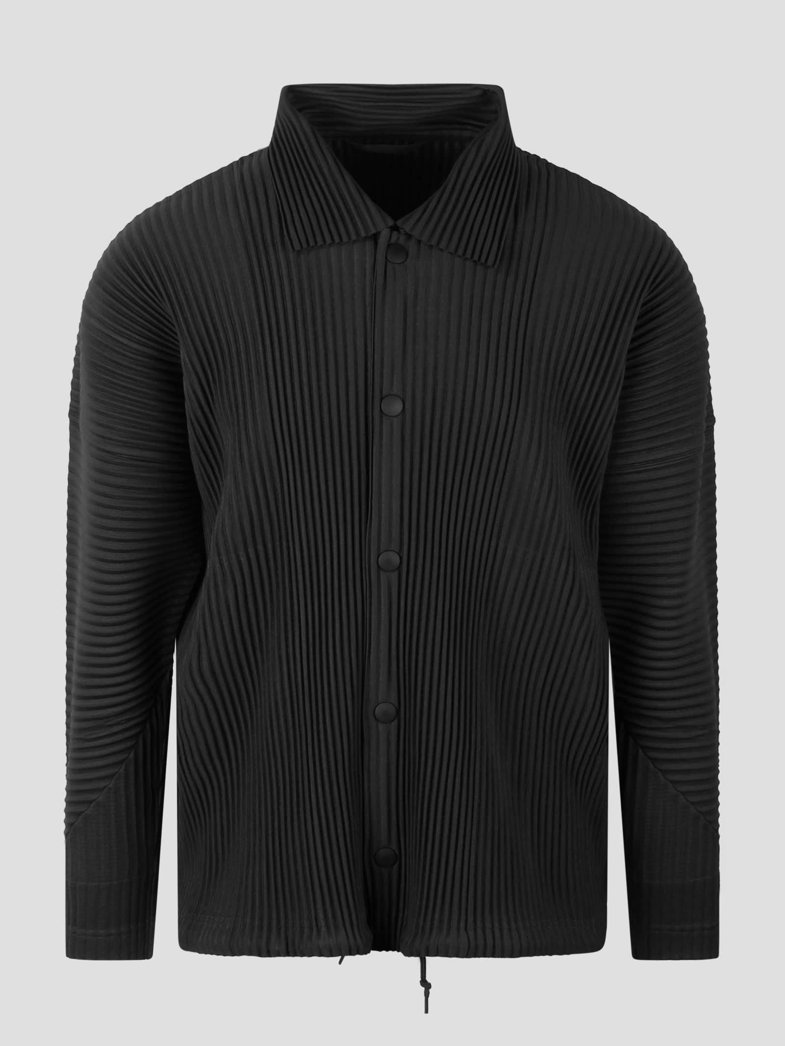 Shop Issey Miyake August Shirt In Black