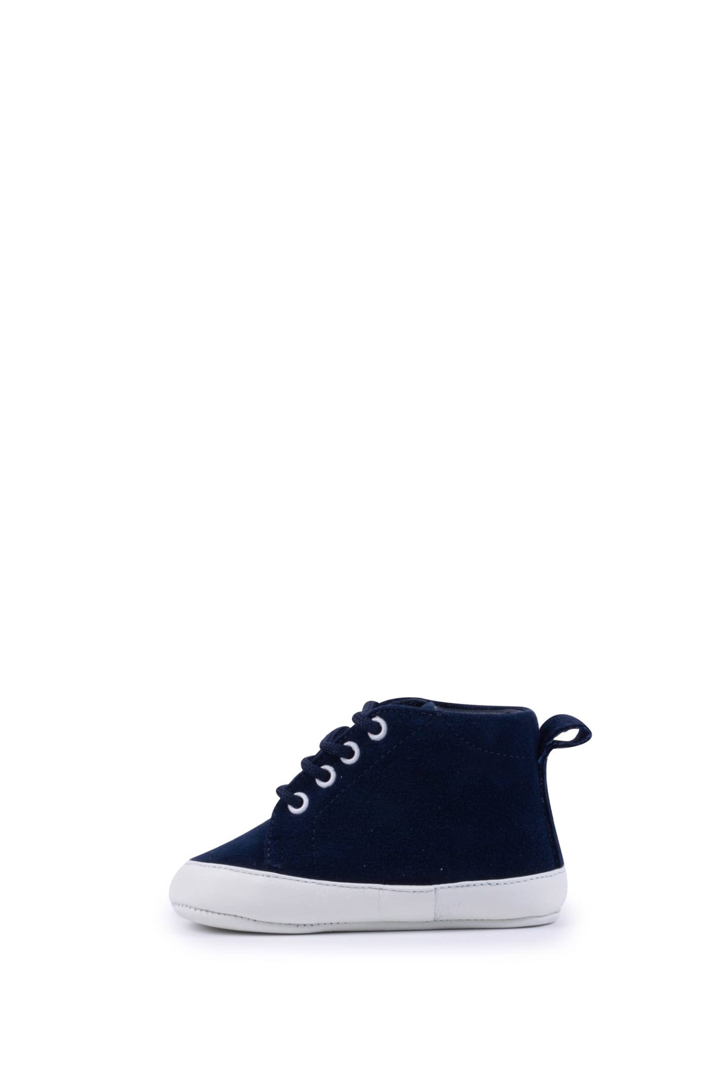 Shop Dolce & Gabbana Suede Sneakers With Dg Logo Embroidery In Blue