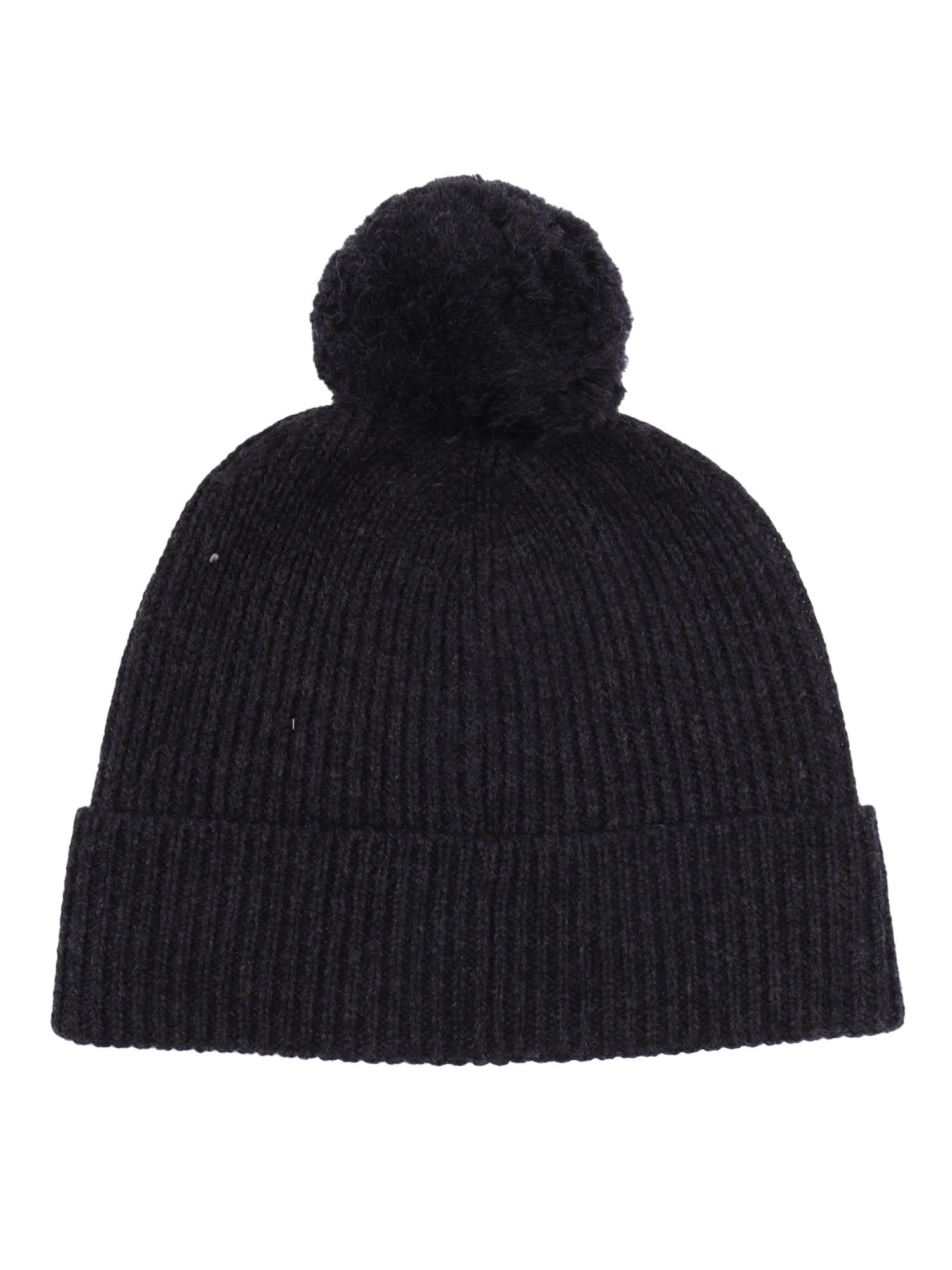 K-way P. Vincienne Cardigan Stitch Cap In Black