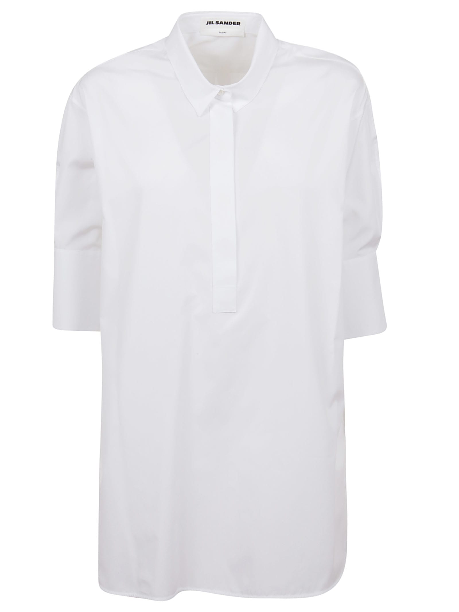 Shop Jil Sander Friday Shirt In Optic White