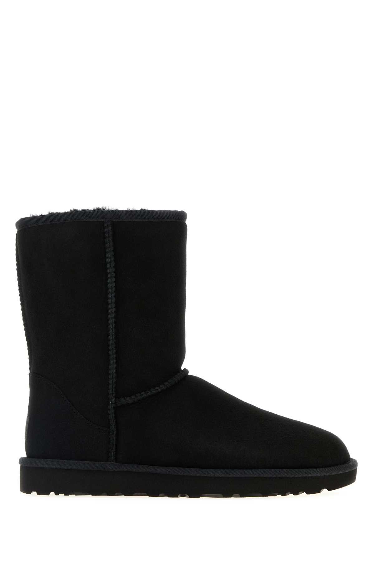 Black Suede Classic Short Ii Ankle Boots