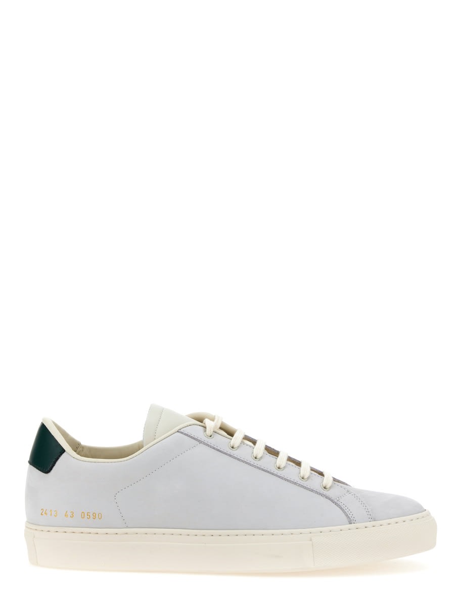 Shop Common Projects Retro Sneaker In White