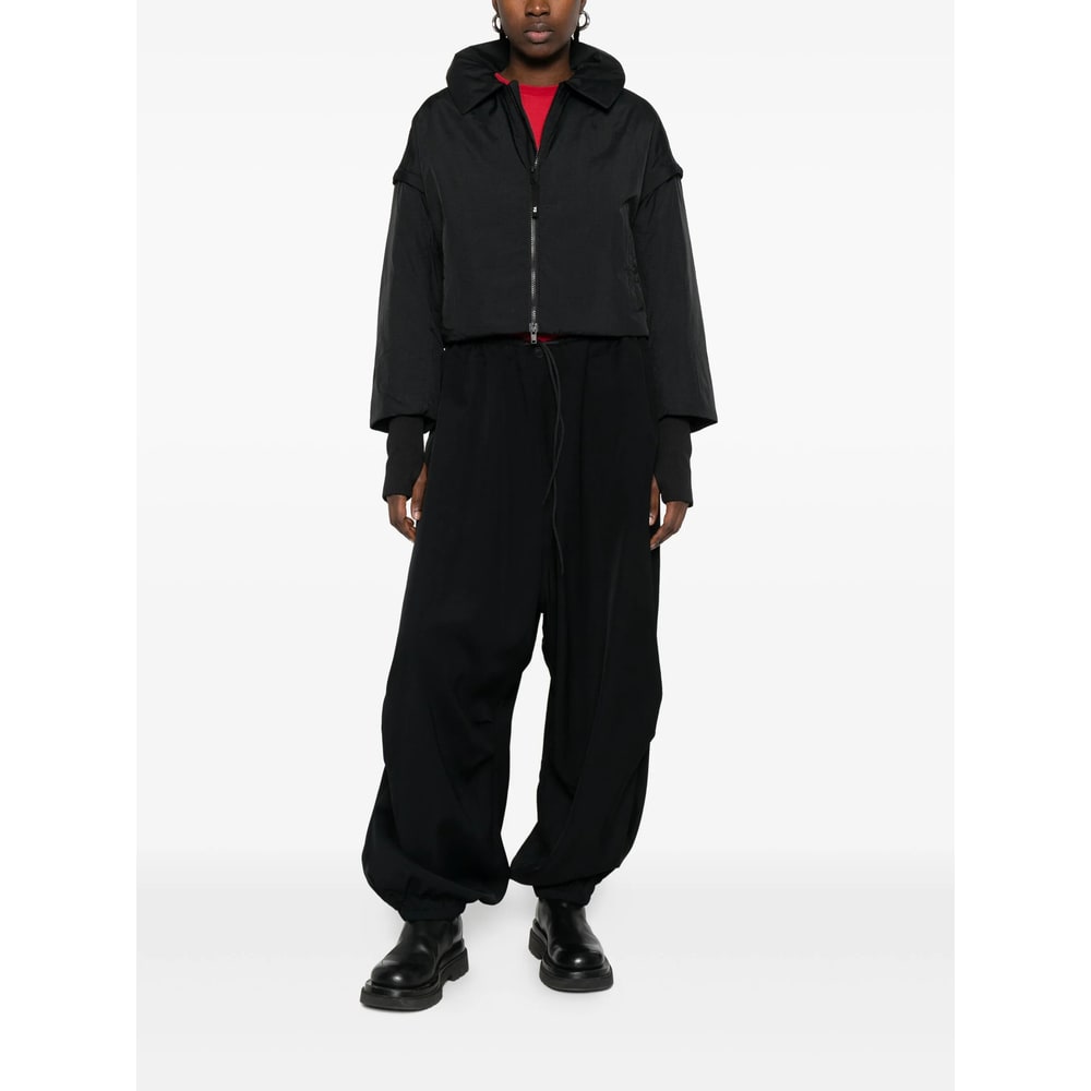 Y-3 Drawstring Elasticated Track Pants In Black