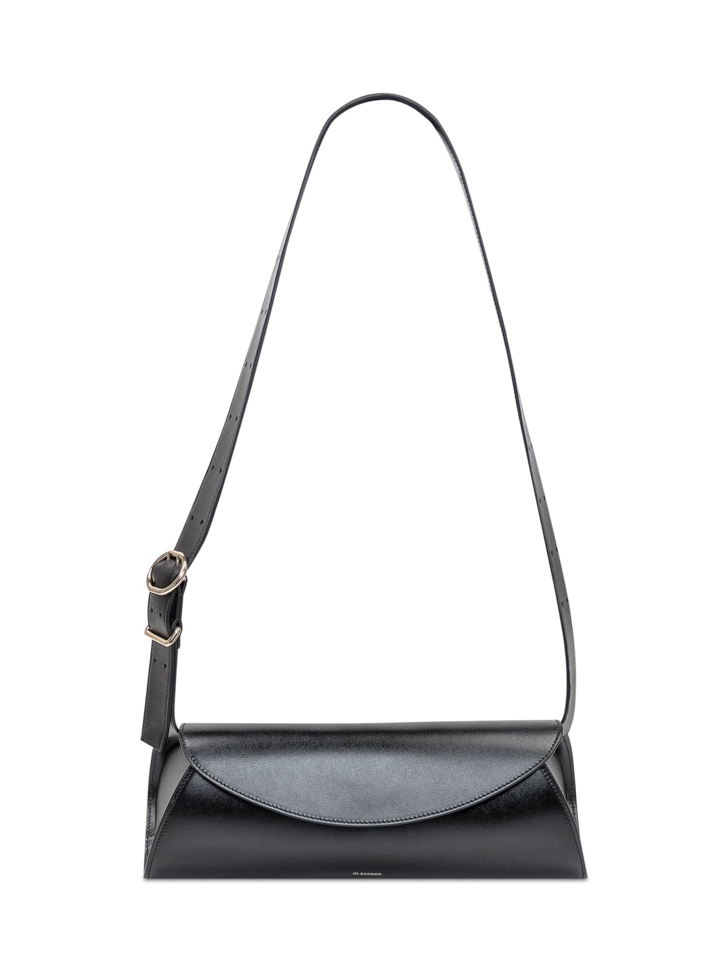 Shop Jil Sander Cannolo Big Bag In Black