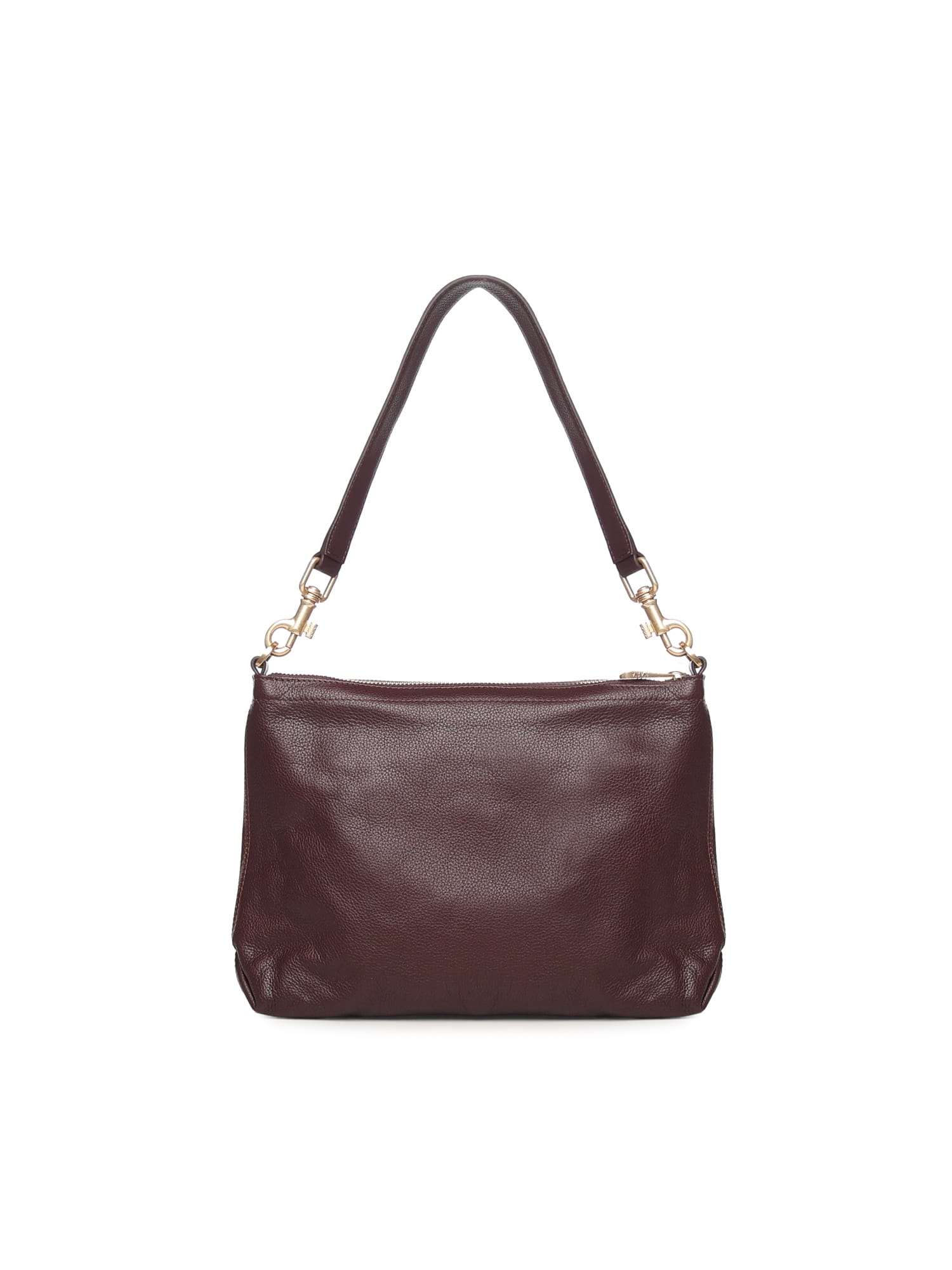 Biasia Zip-fastening Shoulder Bag In Brown