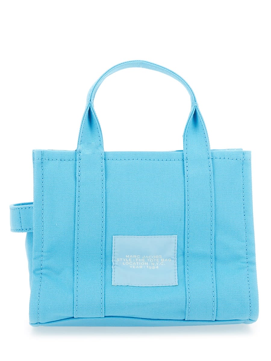 Shop Marc Jacobs The Tote Small Bag In Azure