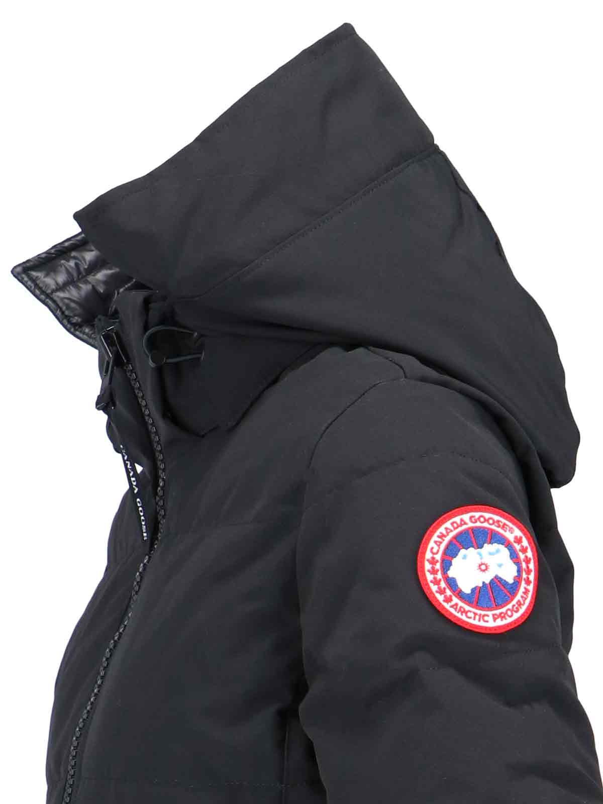 Shop Canada Goose Parka Humanature In Nero