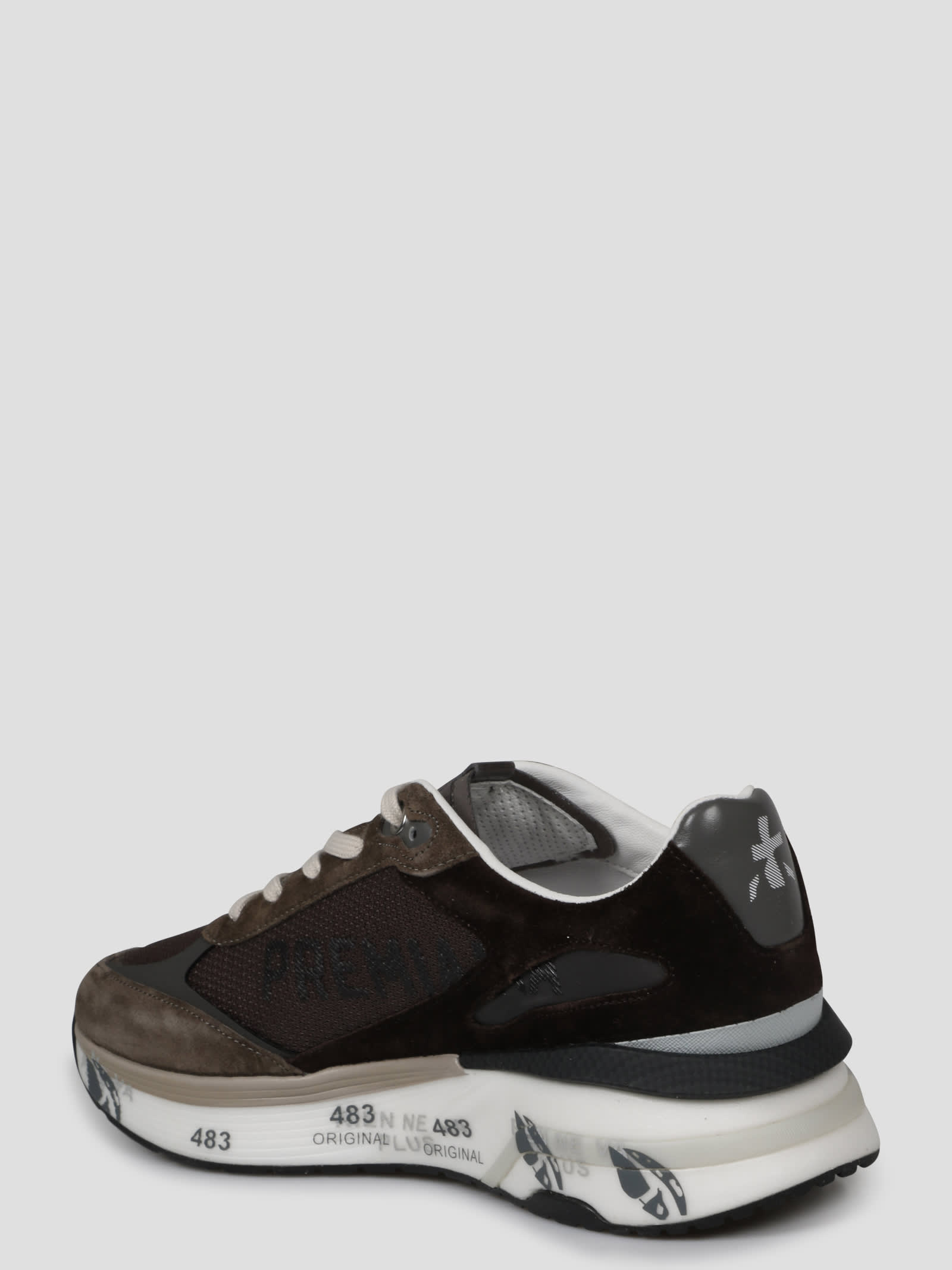 Shop Premiata Moerun Sneakers In Brown