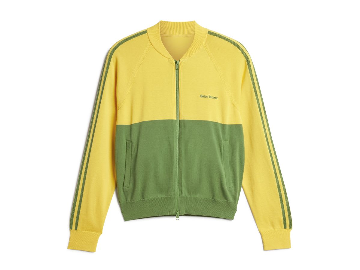 Shop Adidas Originals By Wales Bonner Wb N Knit Tt In Bold Gold/crew Green