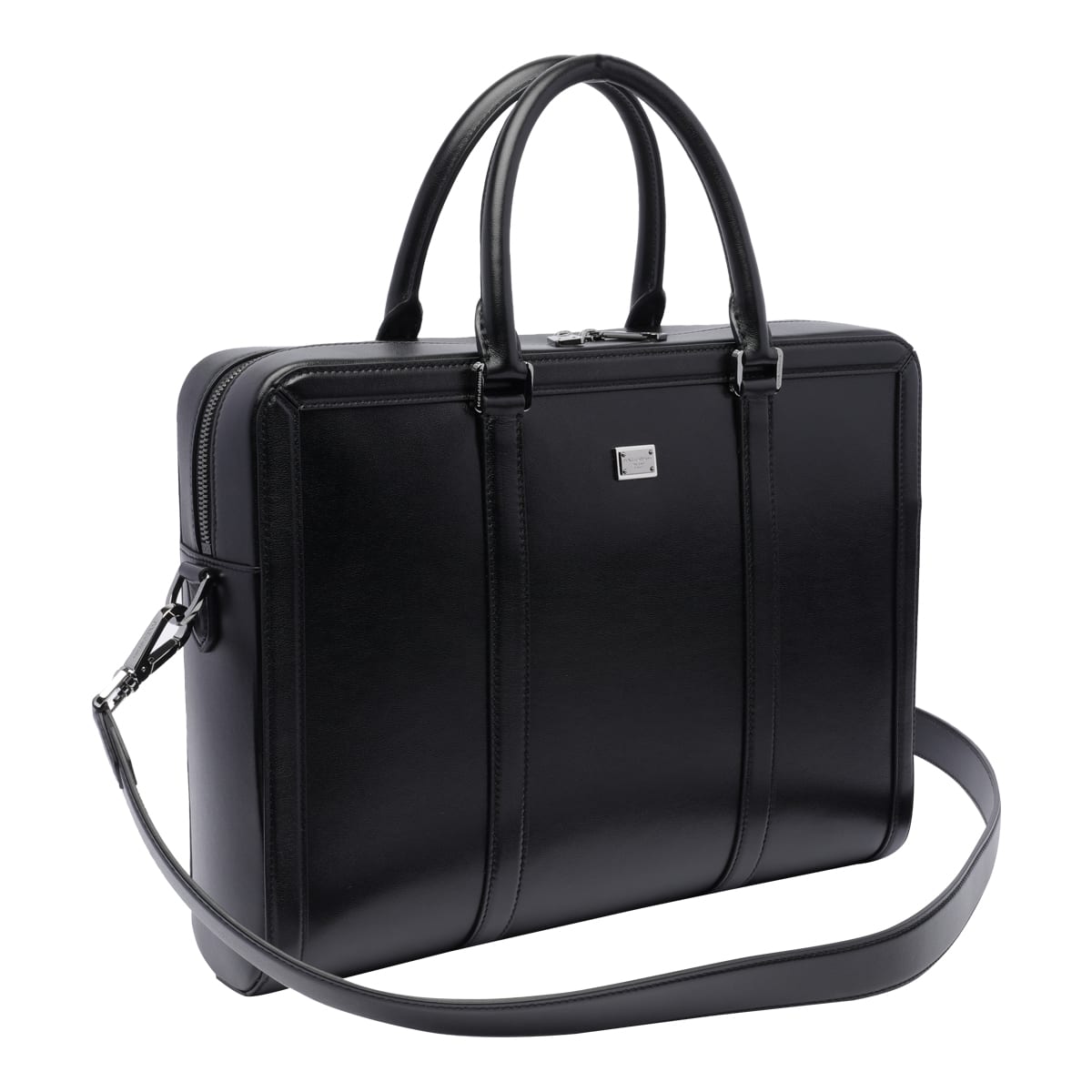 Shop Dolce & Gabbana Briefcase In Black