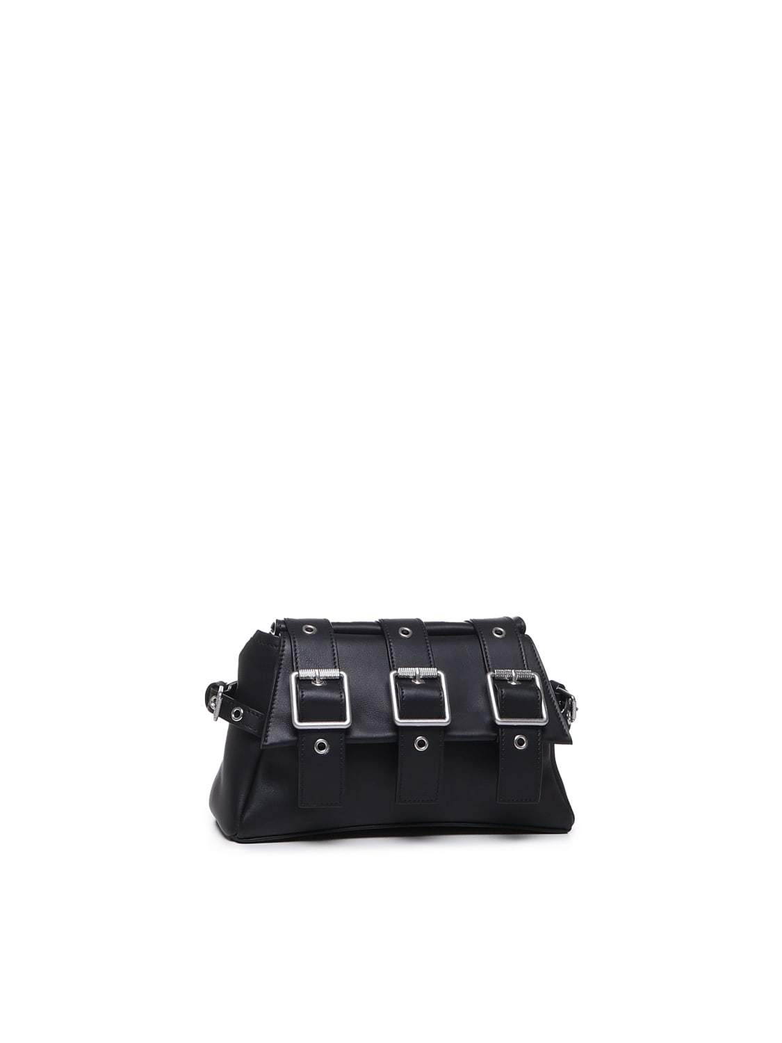 Shop Biasia Shoulder Bag Ysk008 In Cowskin In Black