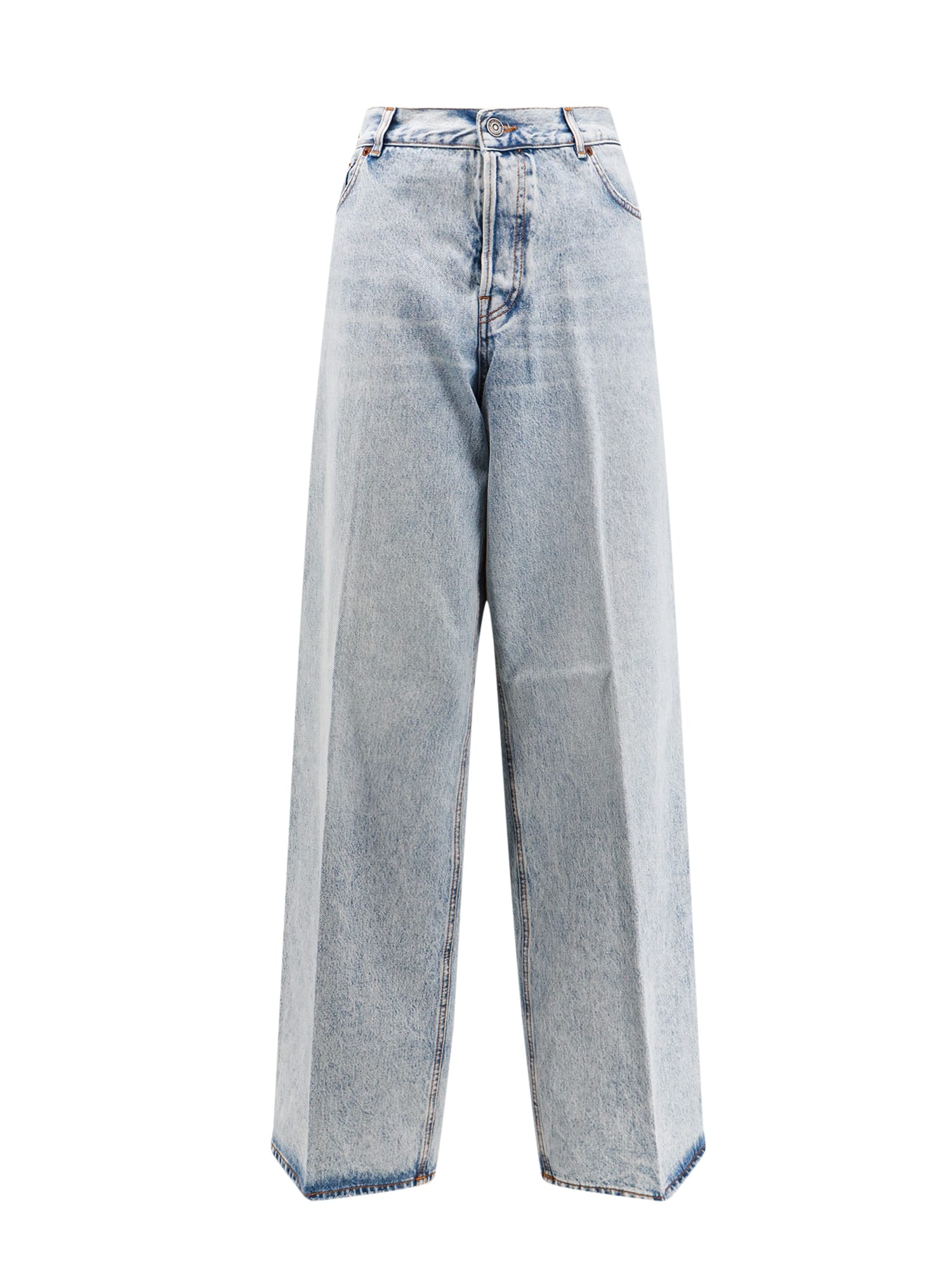Shop Haikure Bethany Stromboli Jeans In Denim Blue