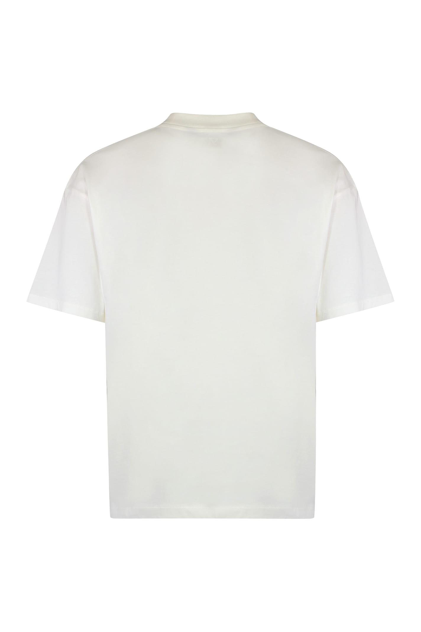 Represent Oversized Initial Tshirt In White