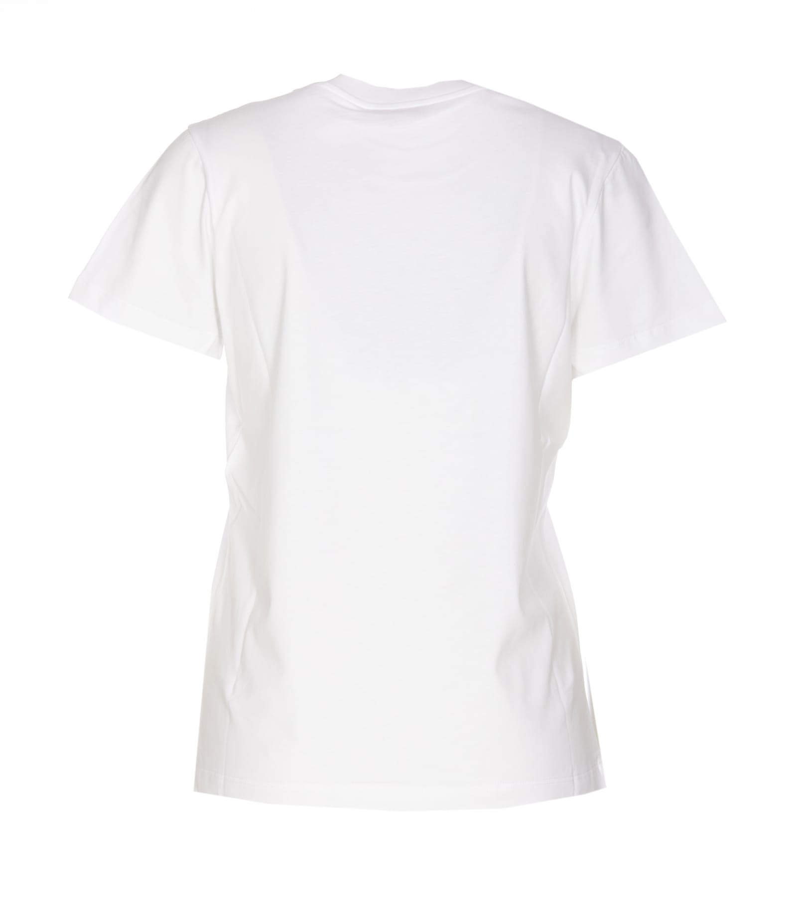 Shop Alexander Mcqueen Logo T-shirt In White
