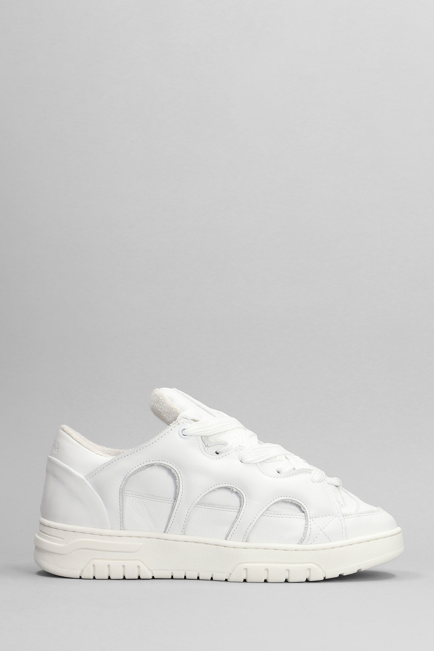 Paura Santha 1 Trainers In White Leather