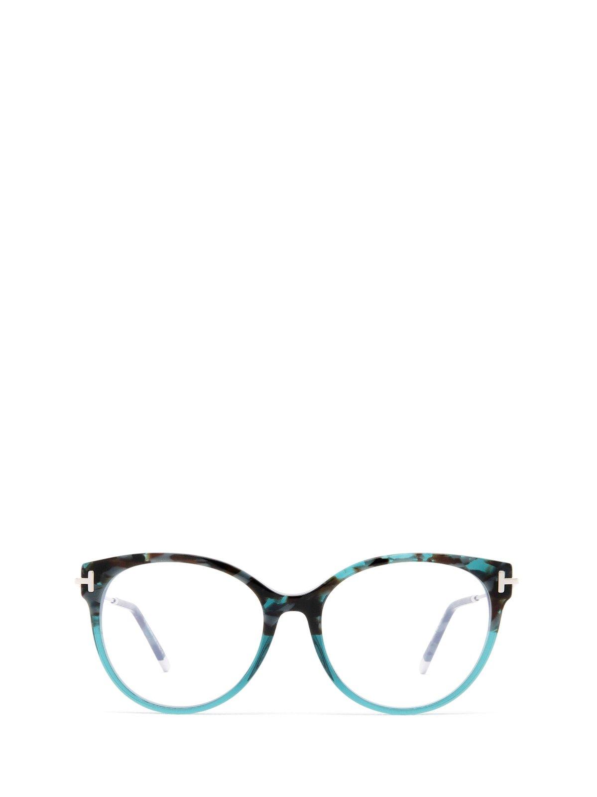 Shop Tom Ford Cat-eye Glasses In 056