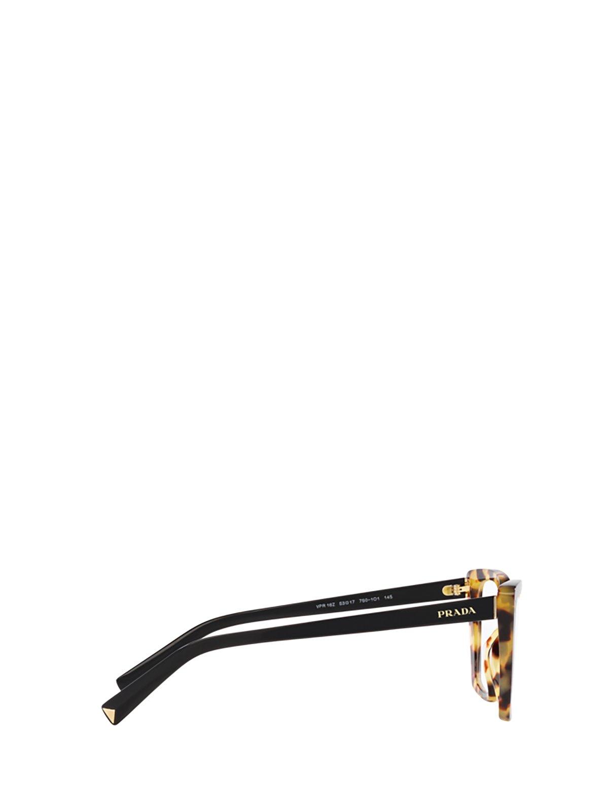 Shop Prada Cat-eye Glasses In 7s01o1