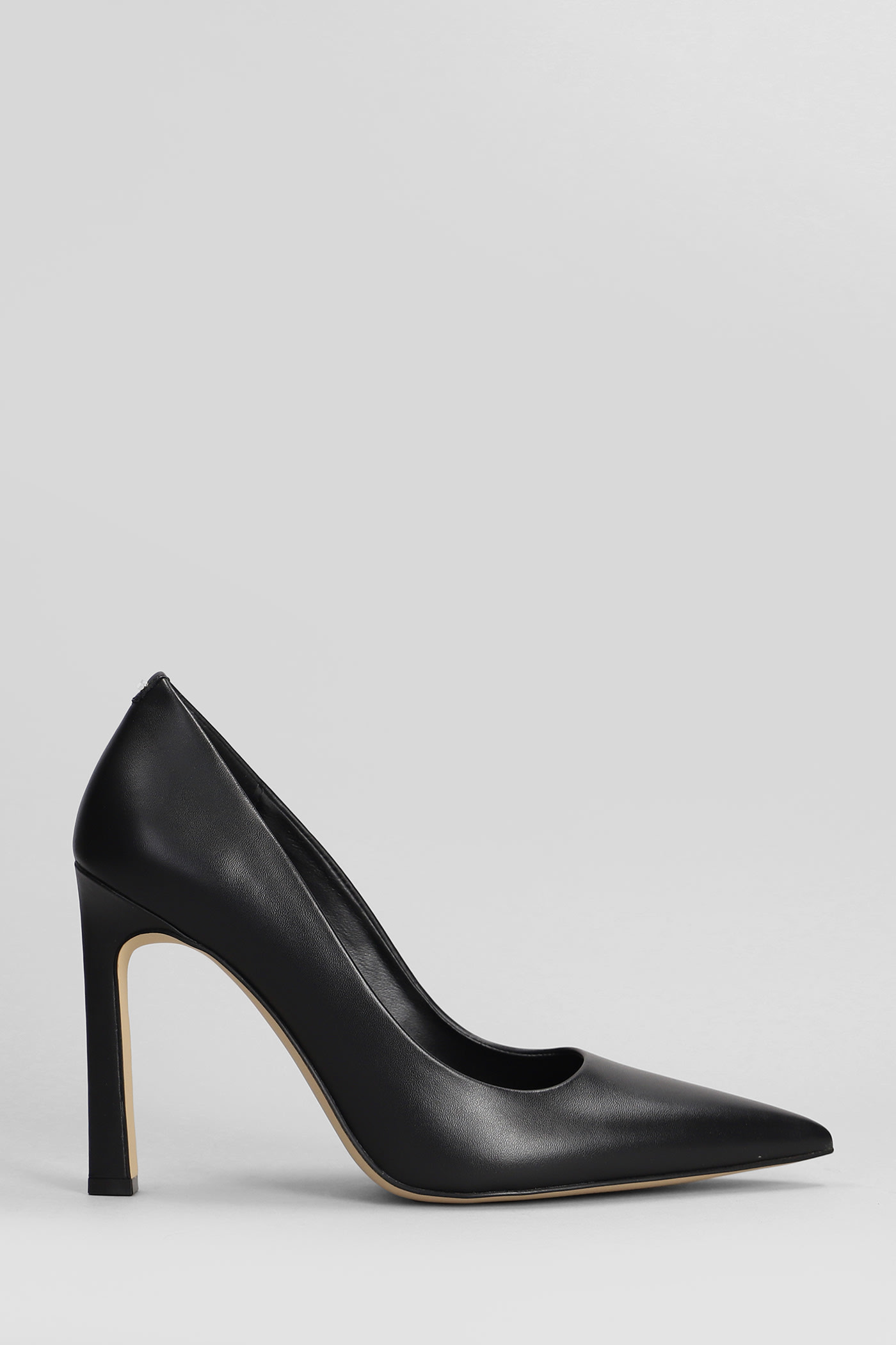 Michael Kors Amara Pump Pumps In Black Leather