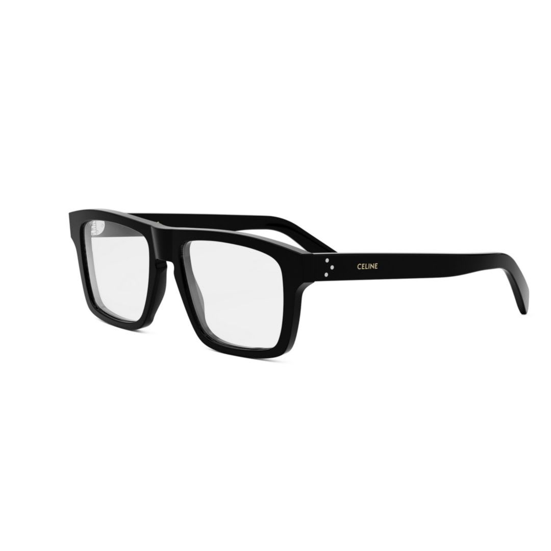 Celine Cl50160i 3 Dots Hd 001 Nero Glasses In Black