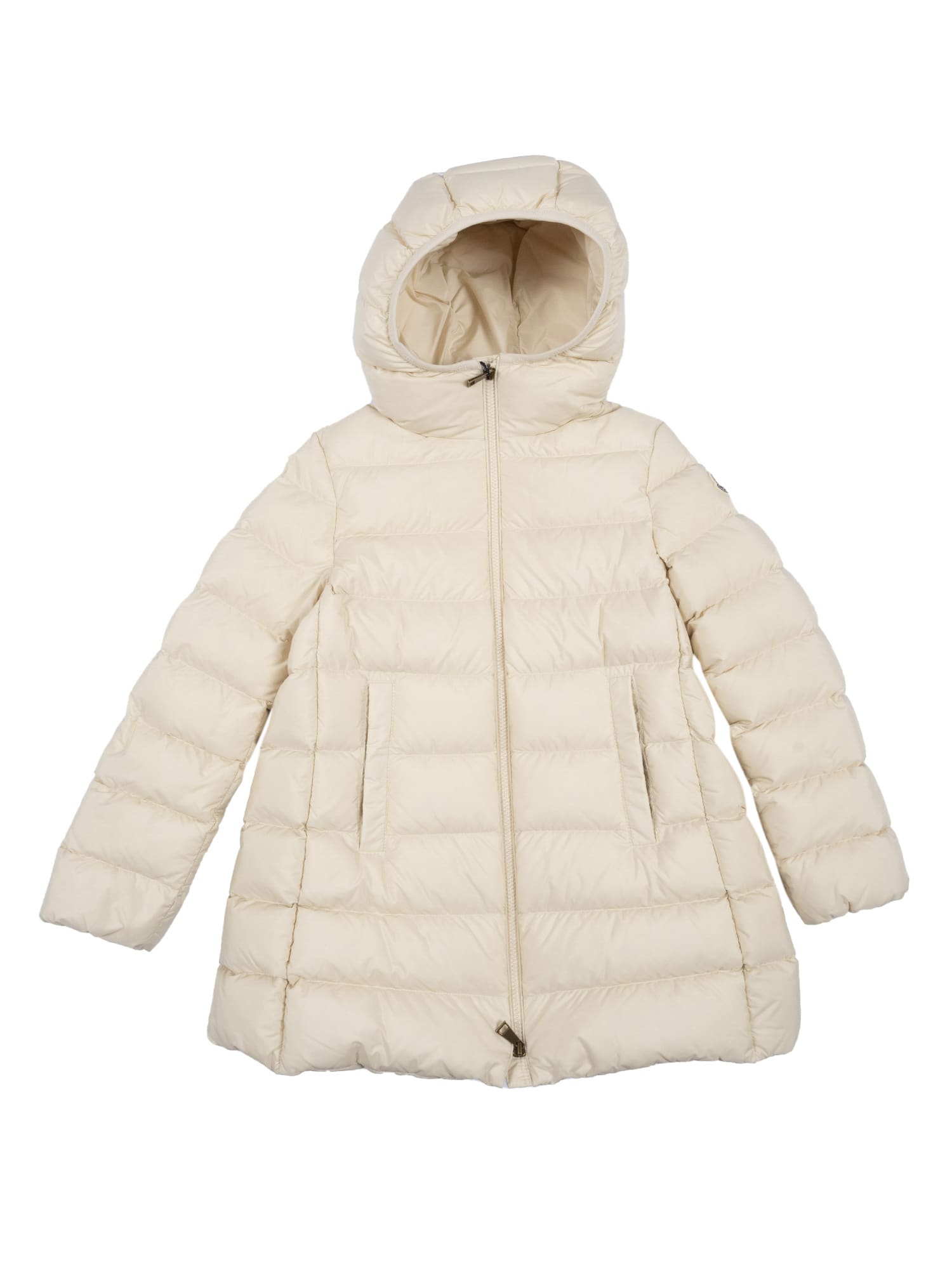 Moncler Barend Long Coat In White