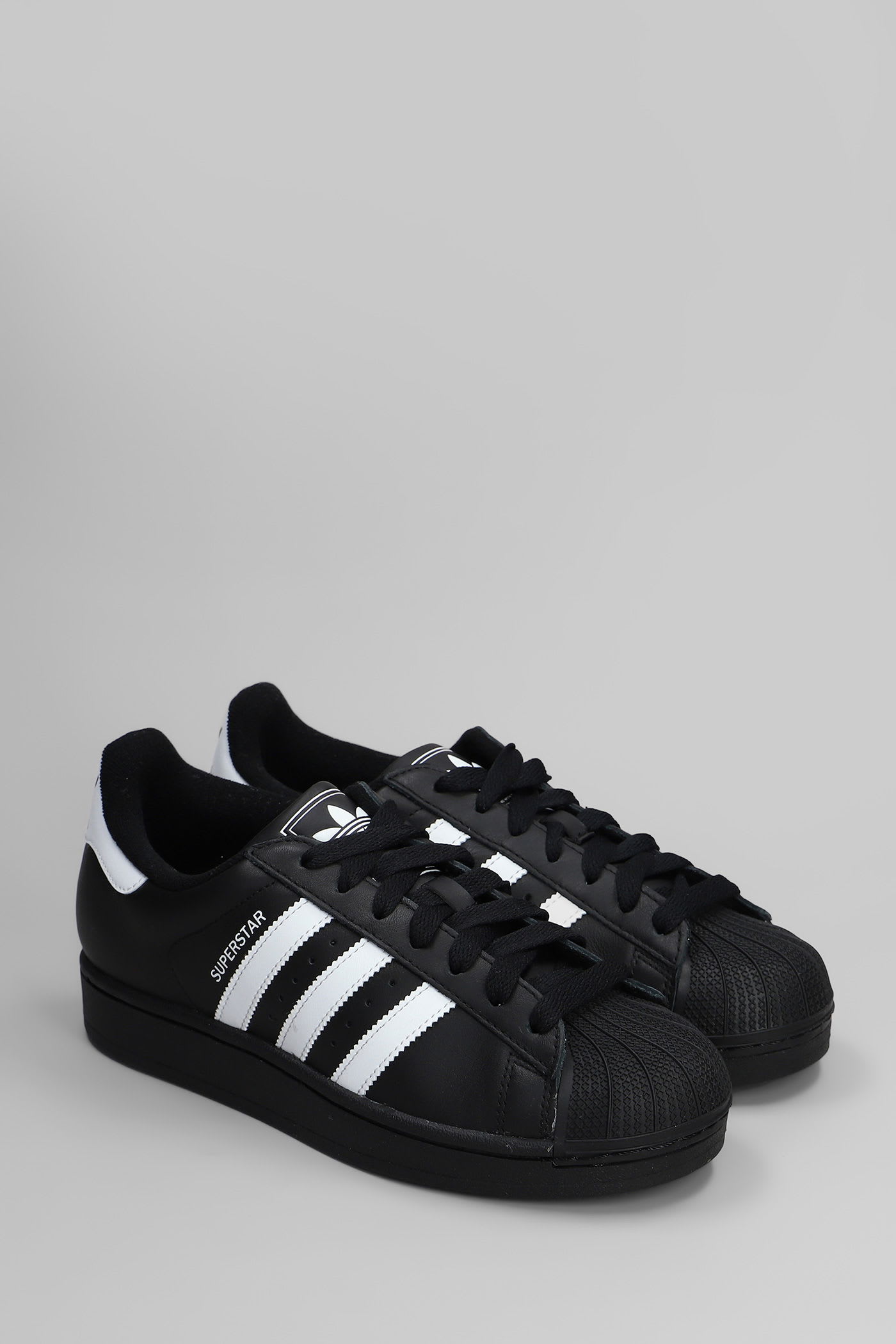 Adidas Originals Mens Adidas Superstar Ii Pony-hair Leather Low-top Trainers In Multi