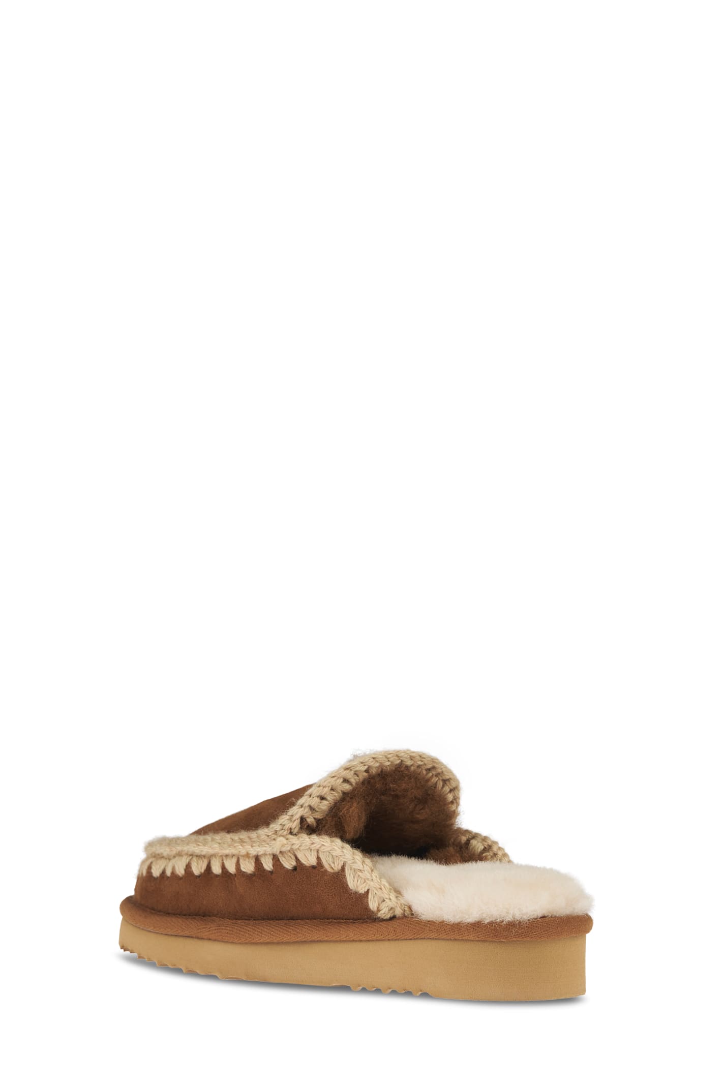 Mou Eskimo Slippers In Brown