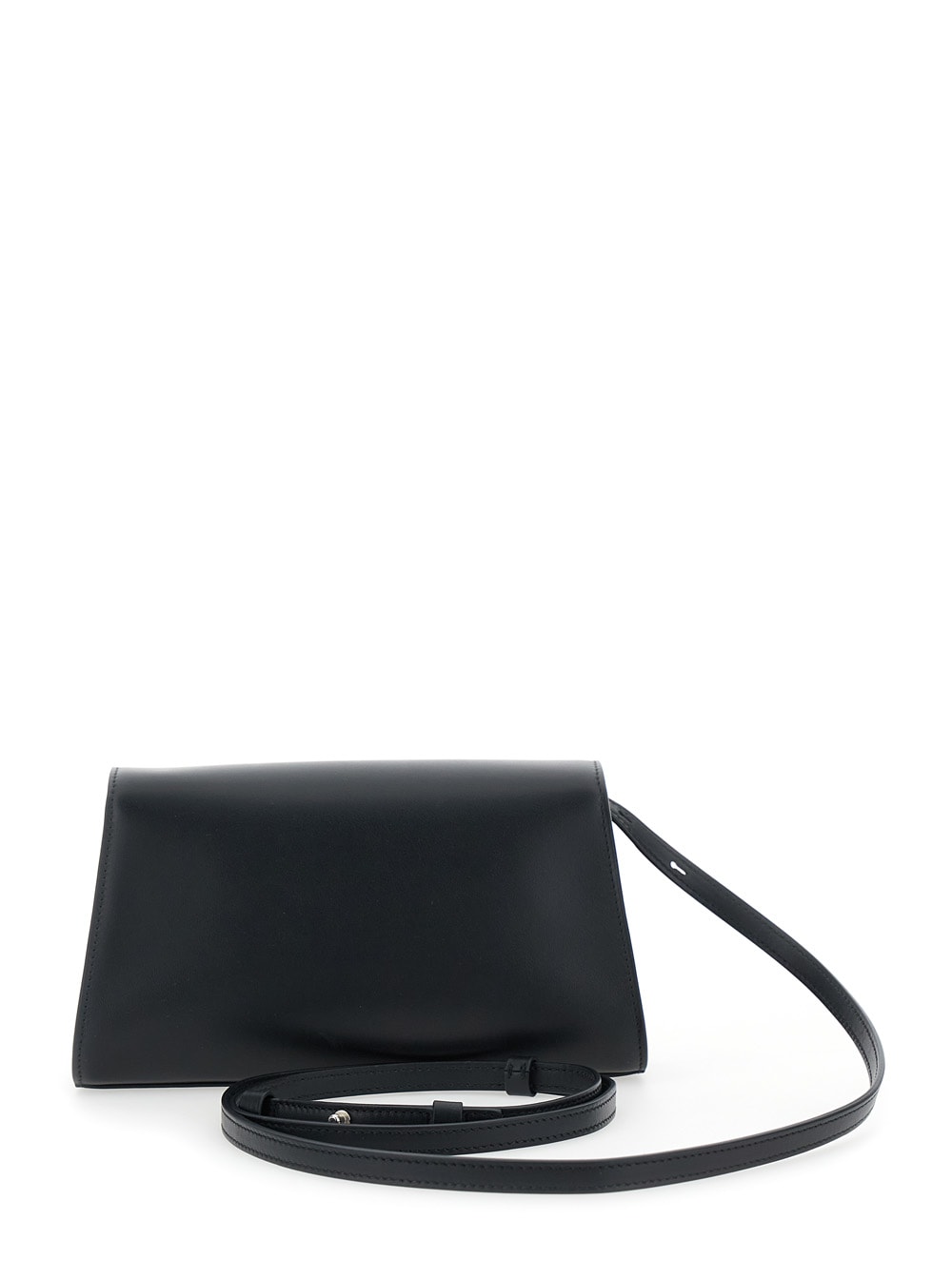 Ferragamo Black Multipocket Mini Bag In Black
