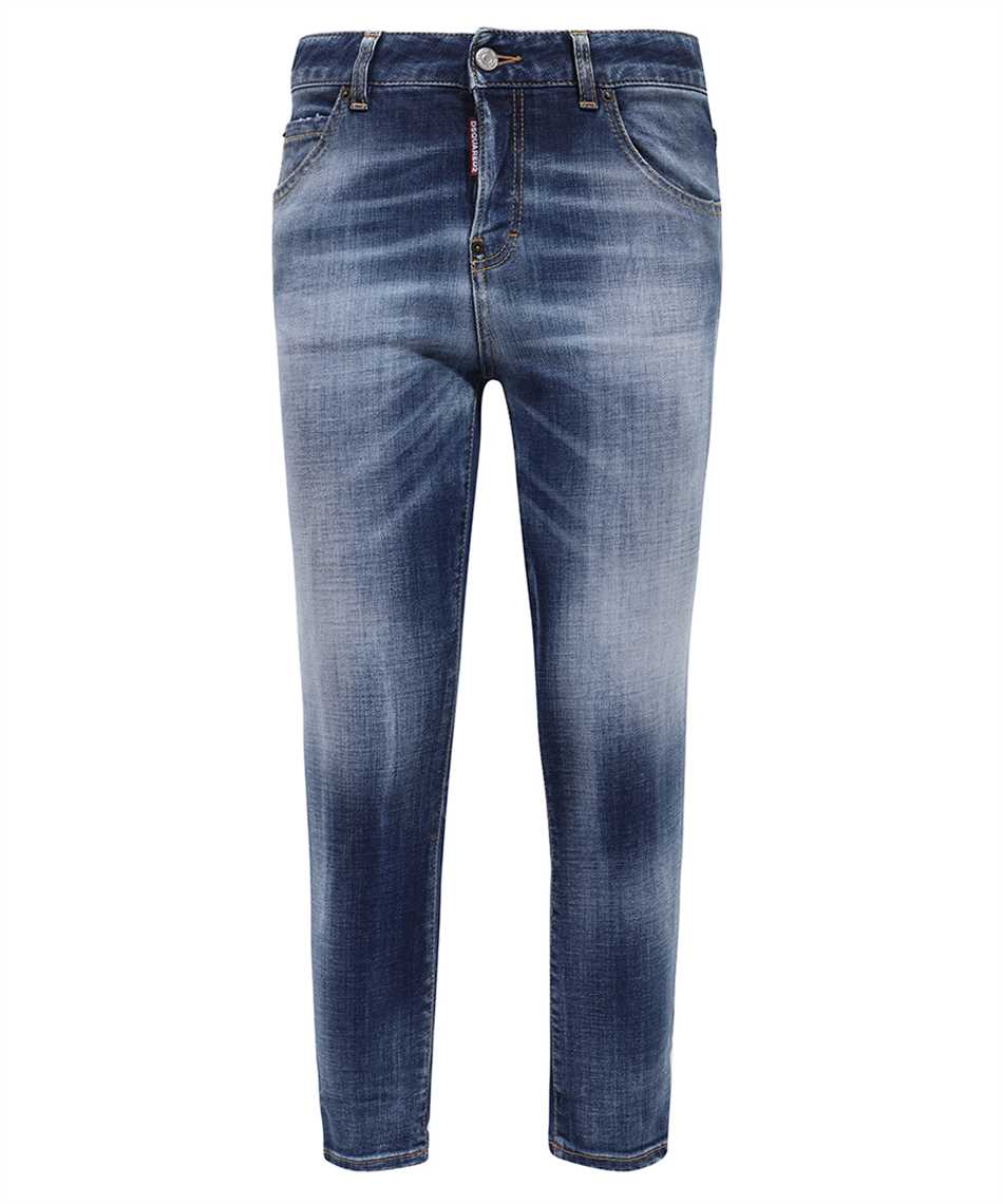 Shop Dsquared2 Cool Girl Cropped Jeans In Denim