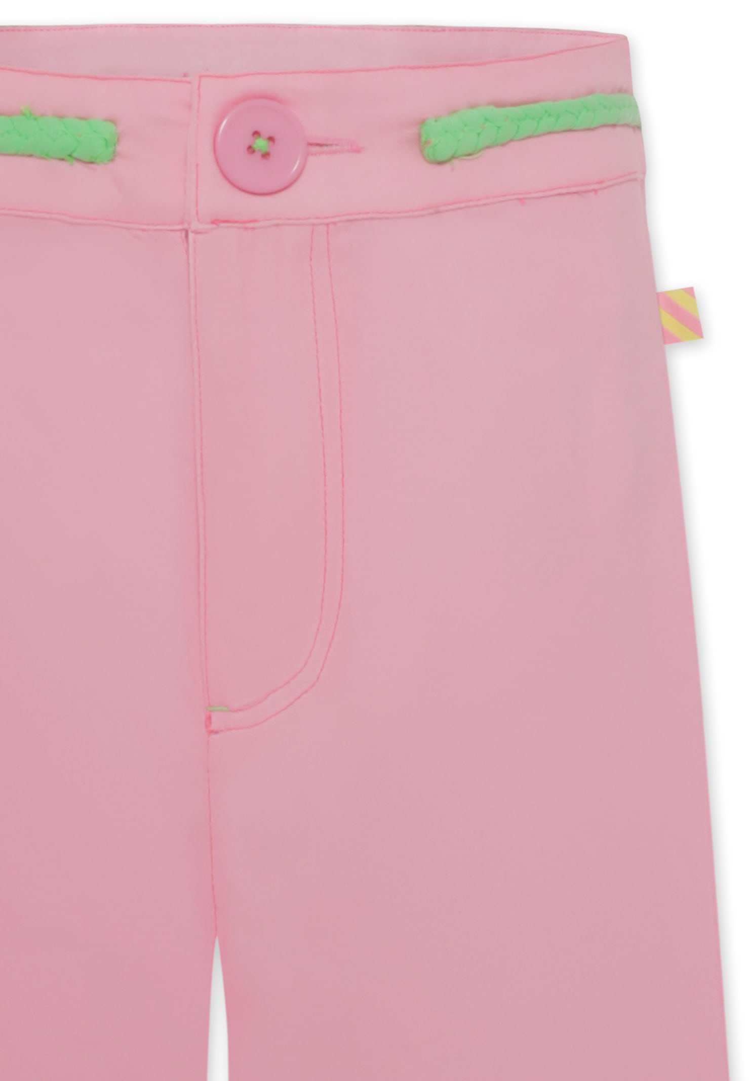 Billieblush Pink Trousers For Girl In Pink