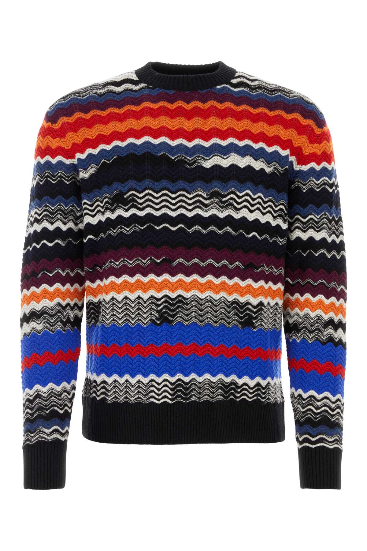 Missoni Embroidered Stretch Wool Blend Sweater