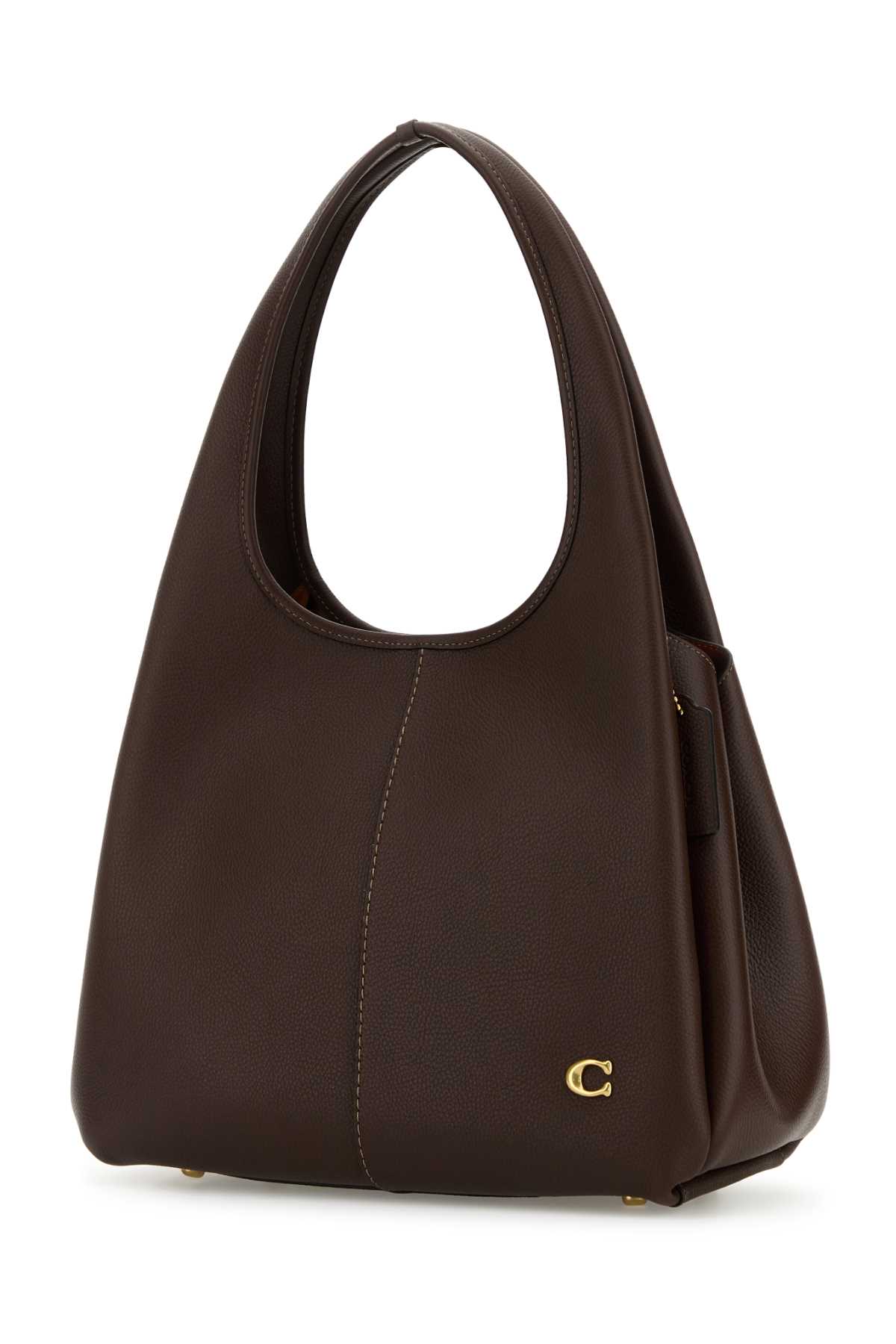 Coach Brown Leather Lana Shopping Bag