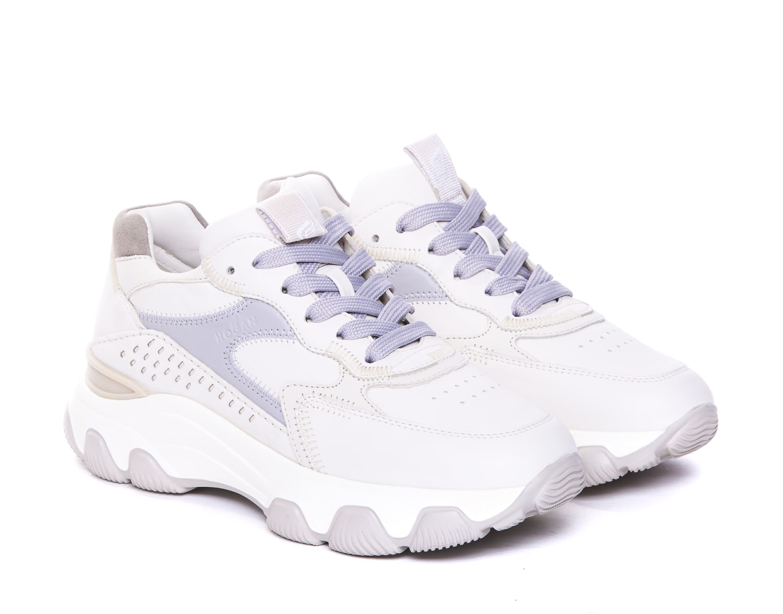 Shop Hogan Hyperactive Sneakers In White