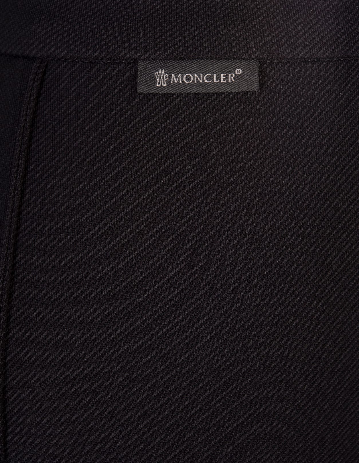 Moncler Slim-leg Technical-jersey Trousers In Black