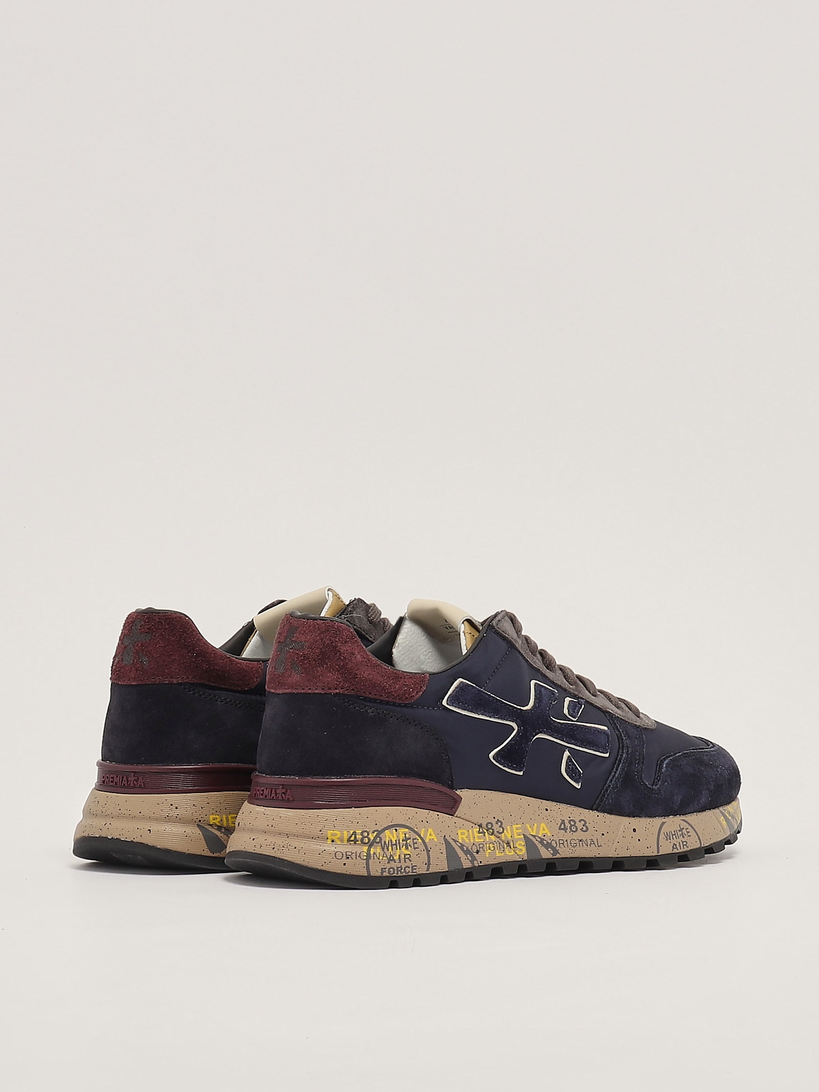 Shop Premiata Sneakers Sneaker In Navy