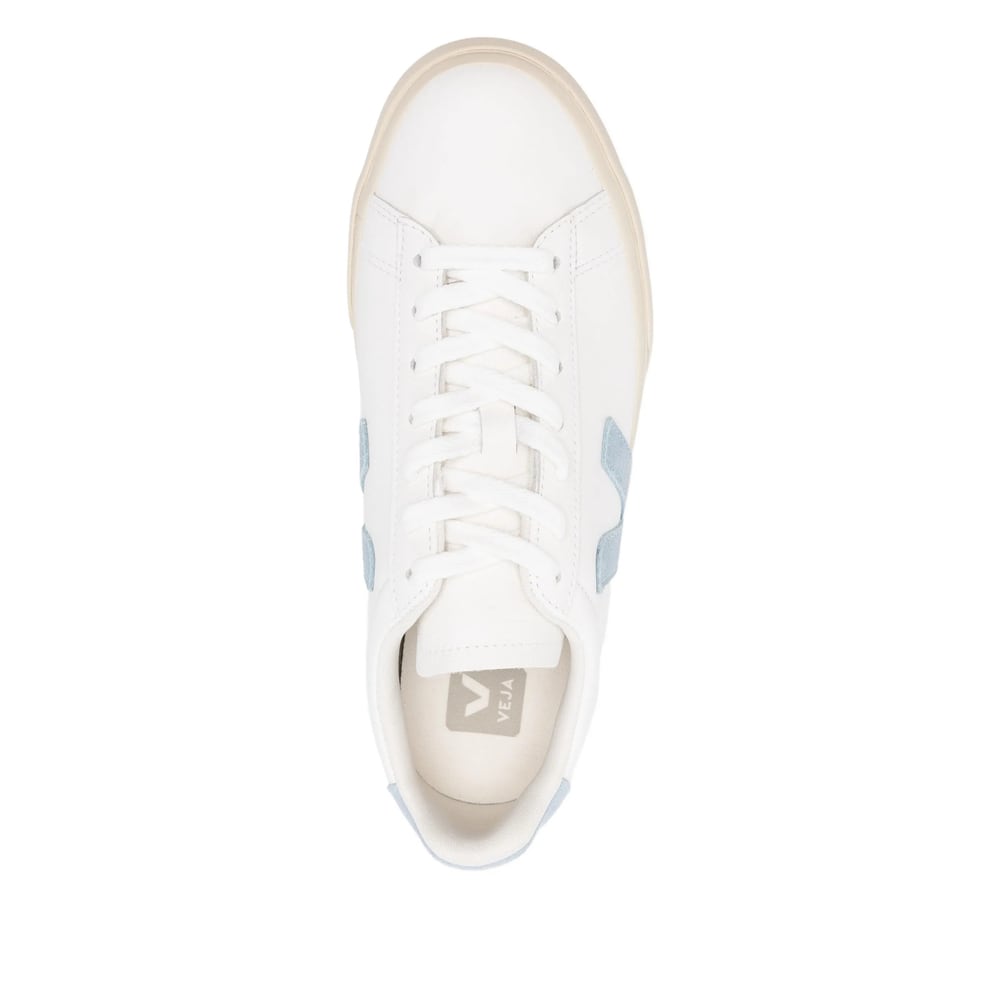 Veja Multicolour Organic Leather Sneaker In White