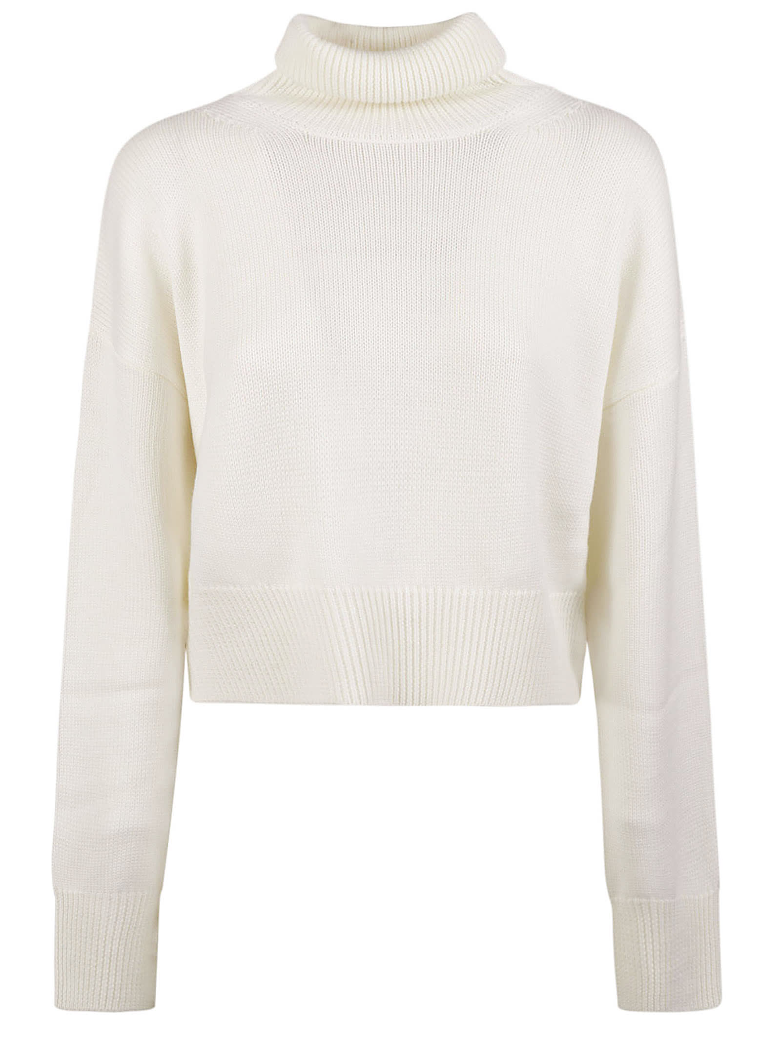 Side Slit Rollneck Pullover