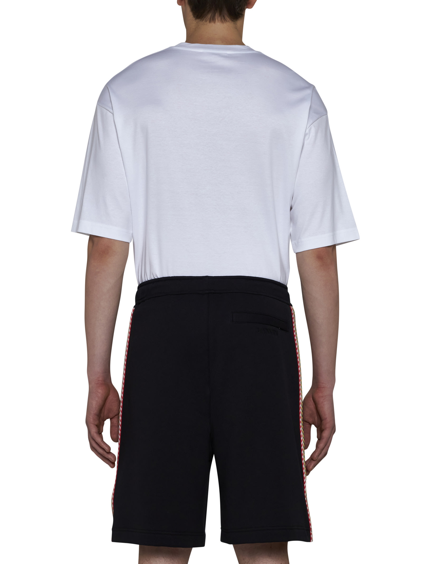 Shop Lanvin Shorts In Black