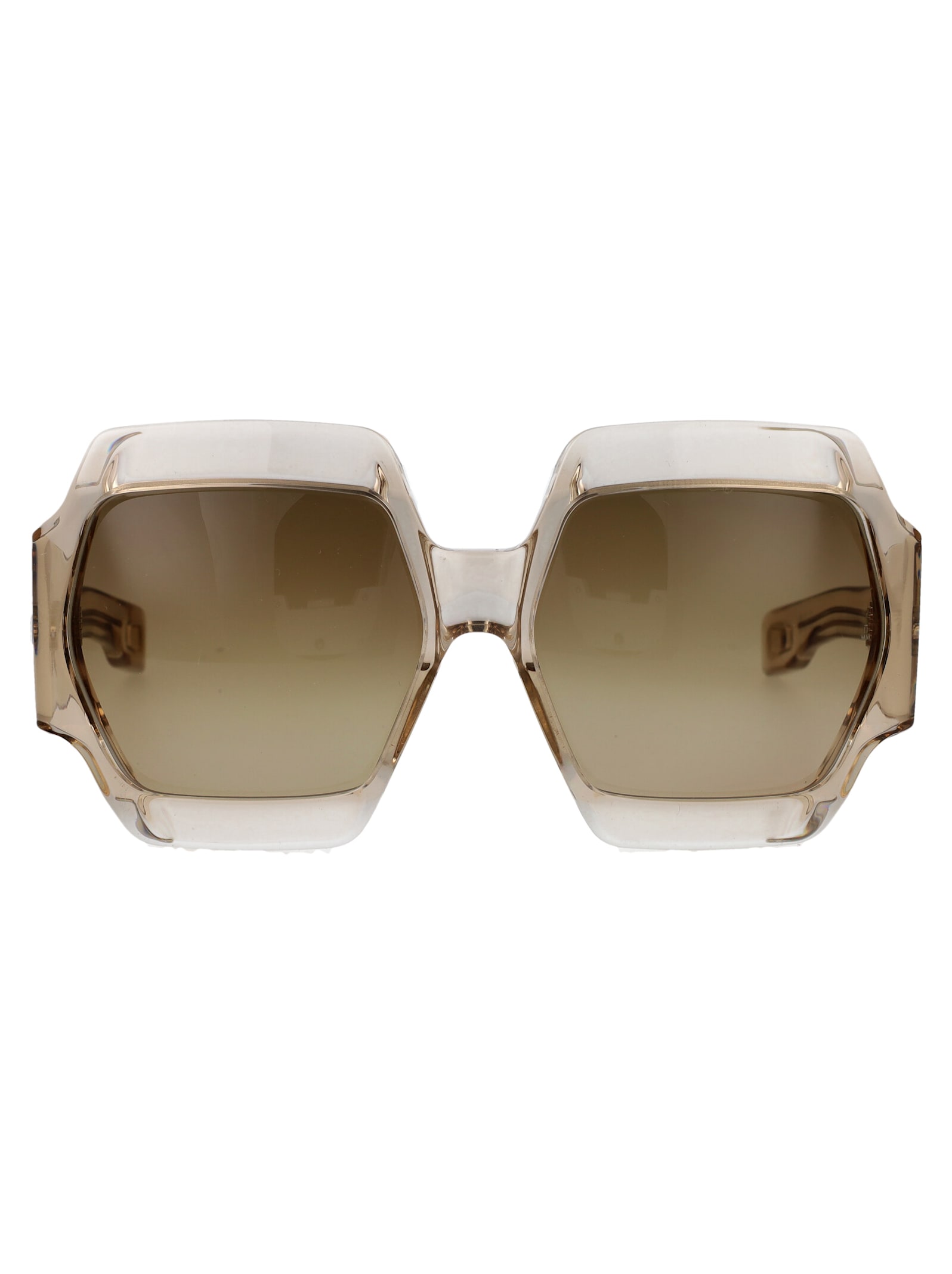 Jacques Marie Mage Grand Funk Sunglasses In Gold