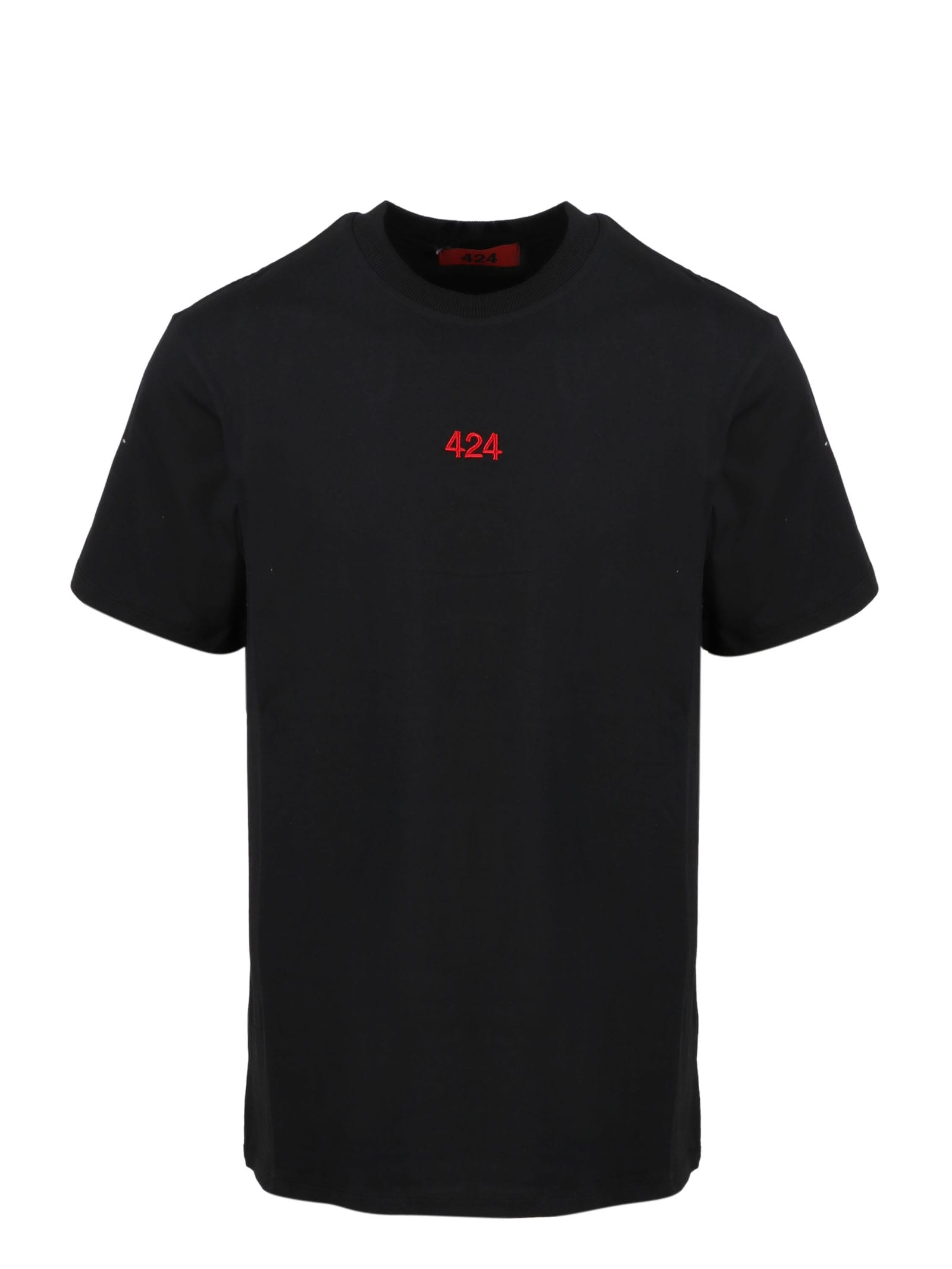 FourTwoFour on Fairfax 424 Embroidered T-shirt