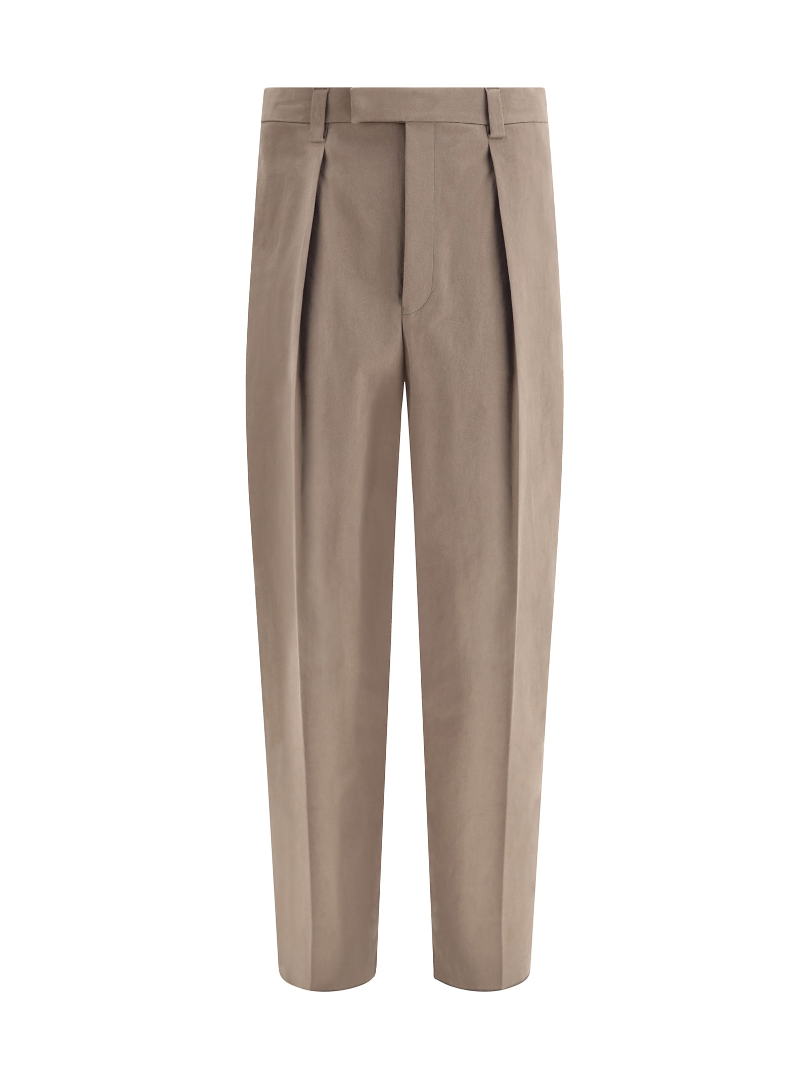 Cotton Wide-leg Pants