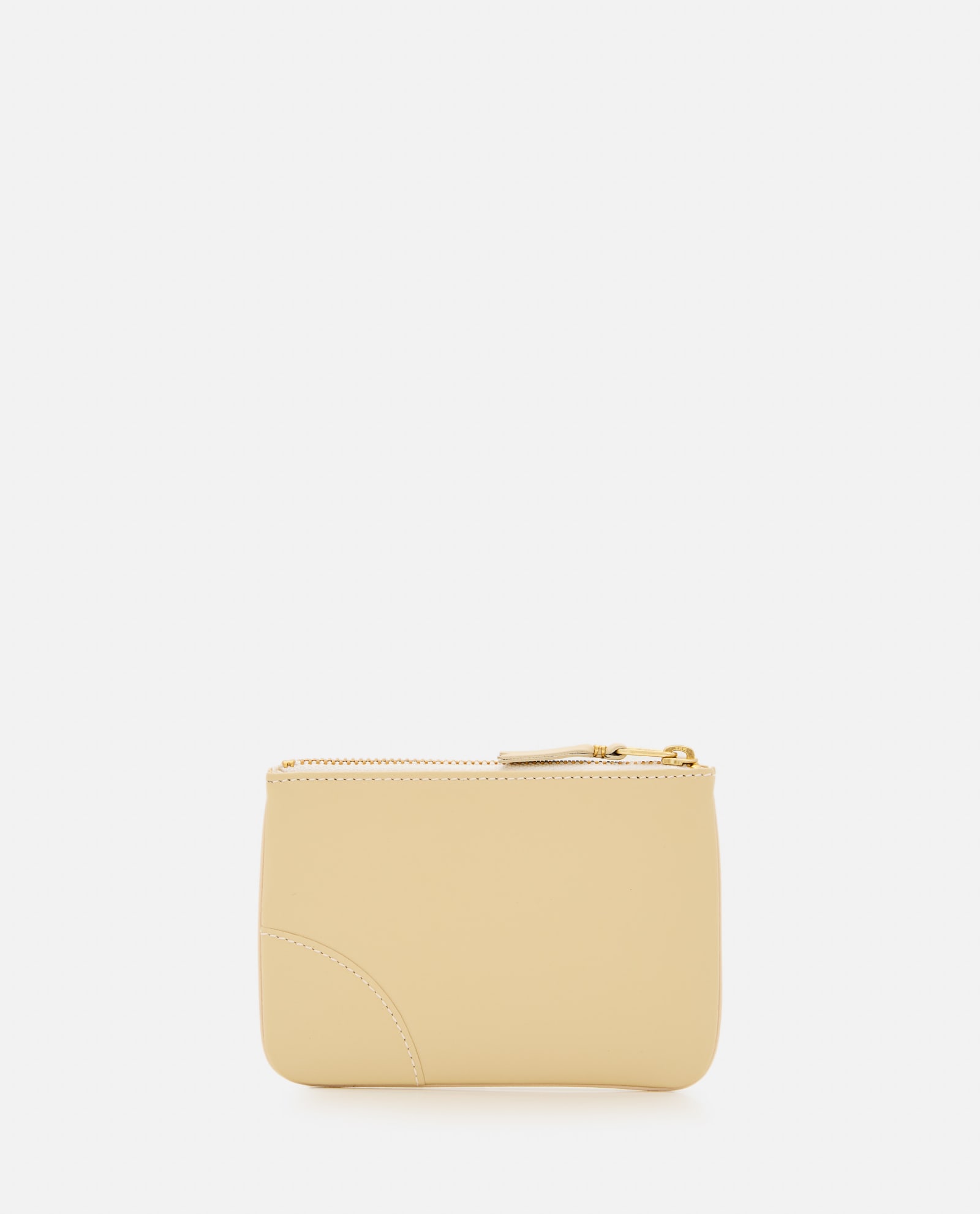 Comme Des Garçons Beige Classic Group Wallet In Beige