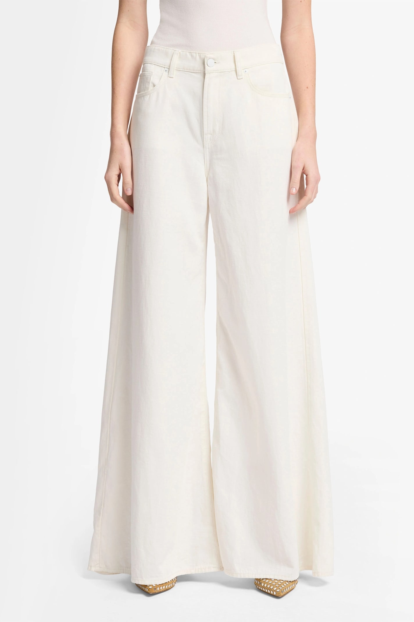 7 FOR ALL MANKIND WILLOW WIDE LINEN OSTUNI