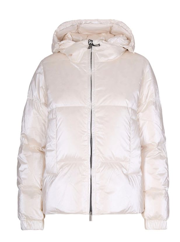 K-way Lethille Thermo Pearly White Gardenia Combo Jacket In Multi
