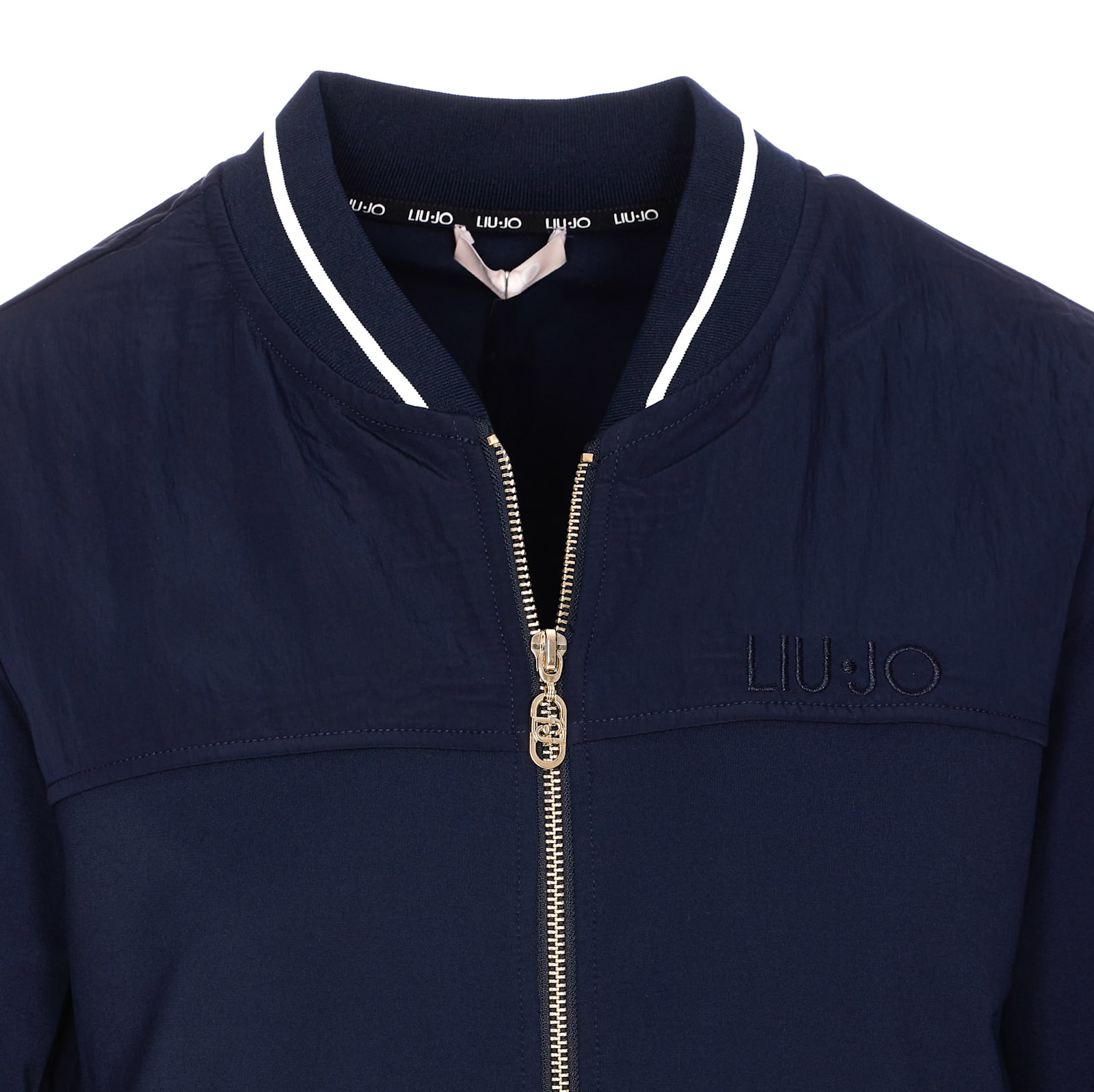 Liu •jo Sweatshirt Liu Jo Woman Color Black In Blue