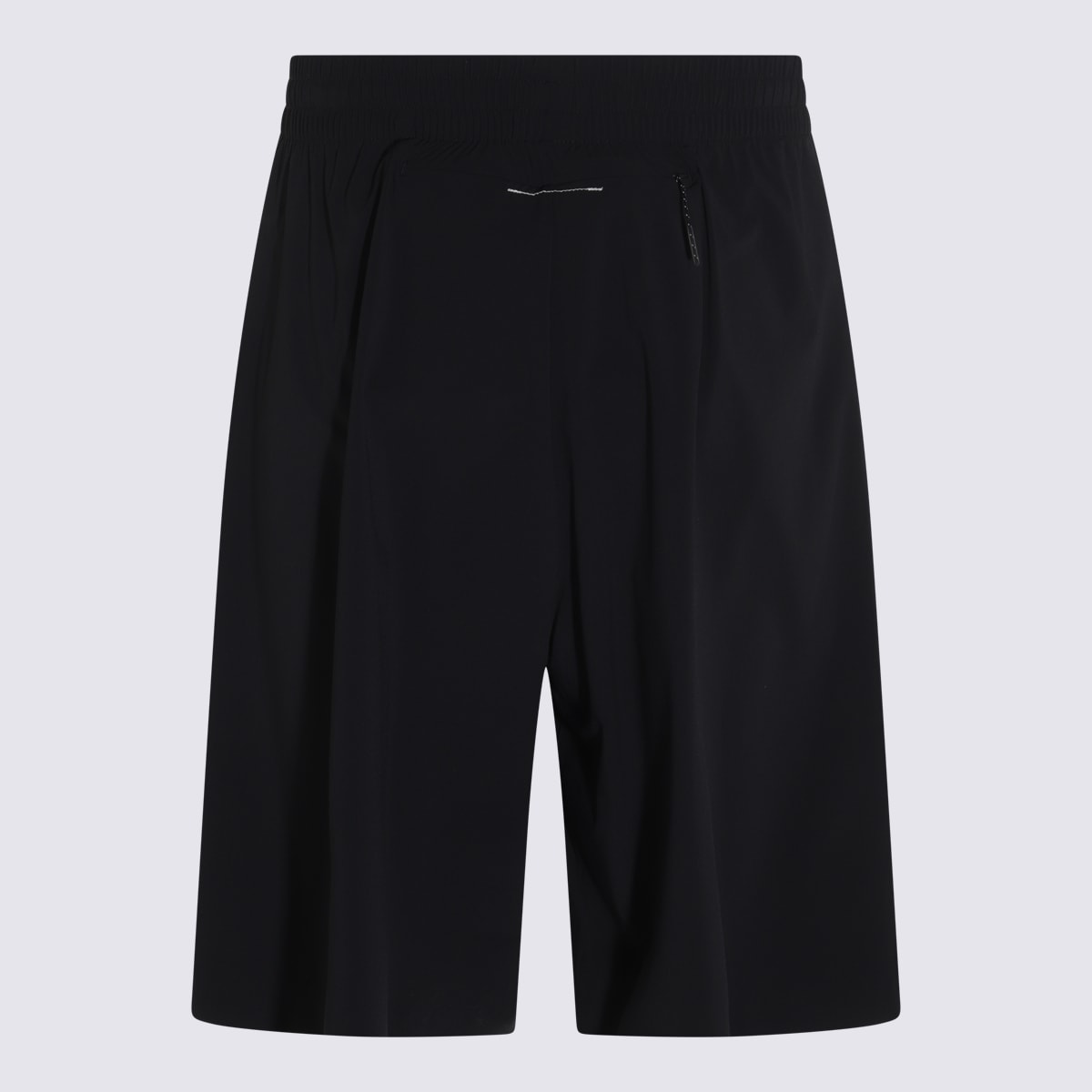 Mm6 Maison Margiela Black Salomon Edition Running Shorts