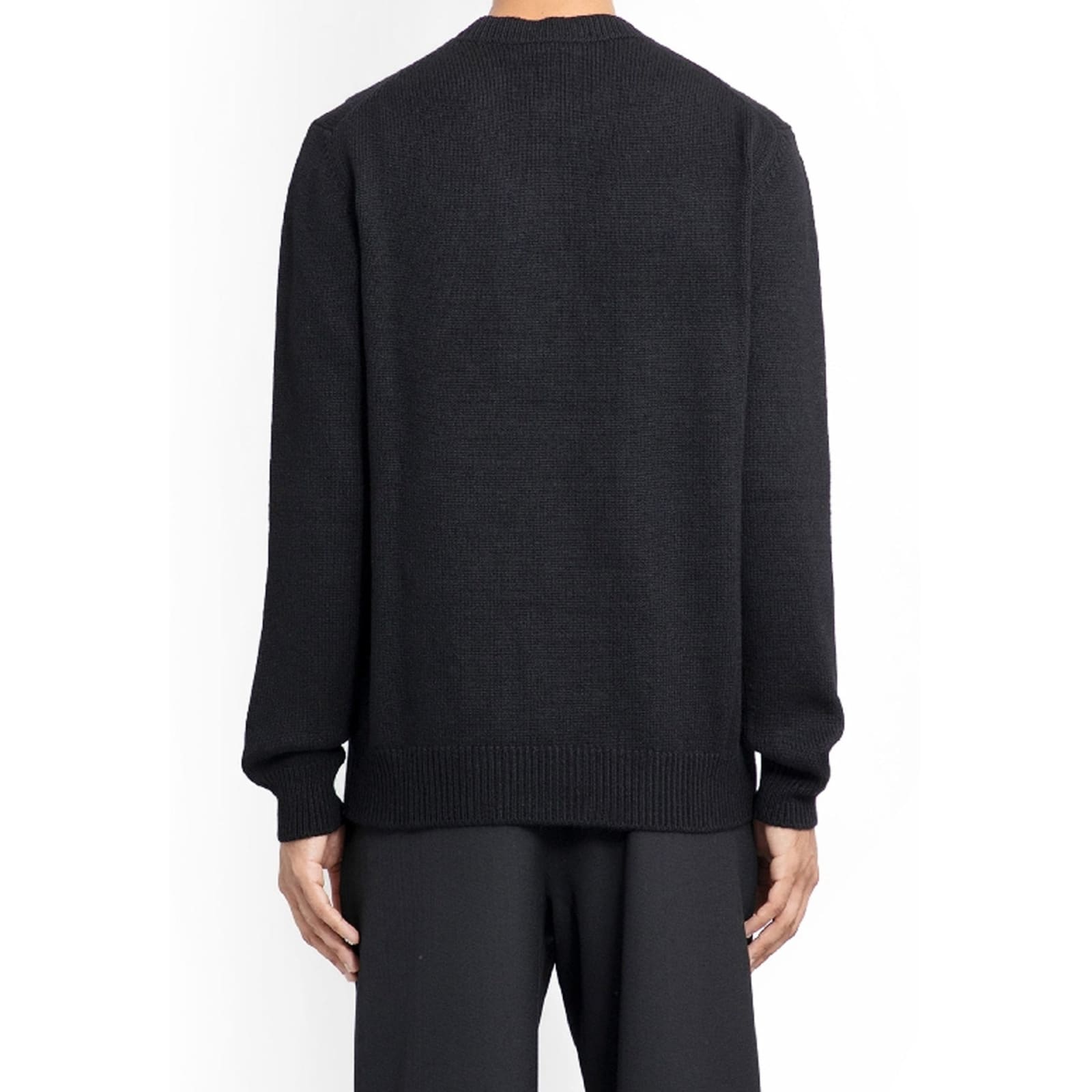 Shop Prada Cashmere Sweater In Black