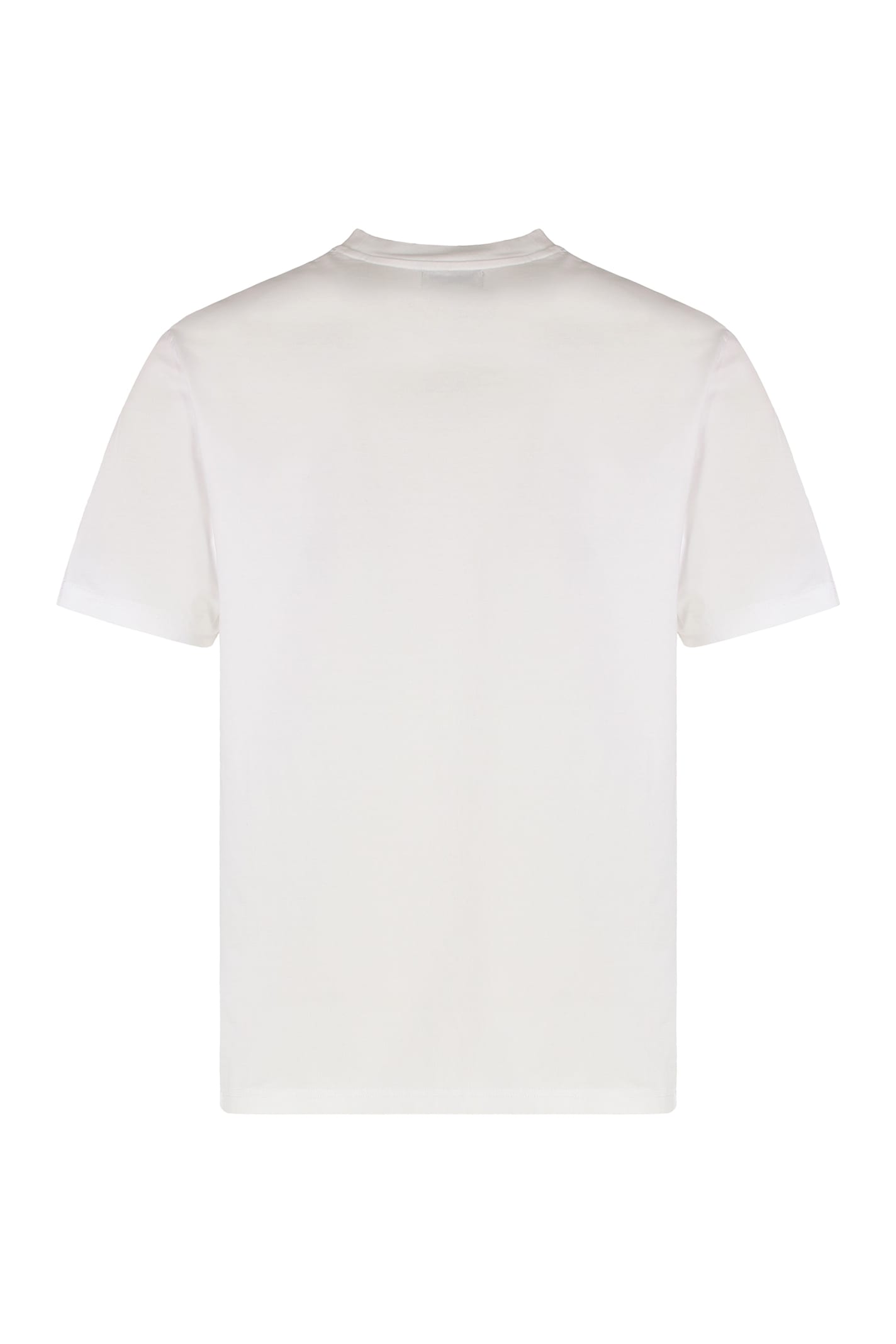 Woolrich Crew Neck Plain Design Short Sleeves T-shirt In White