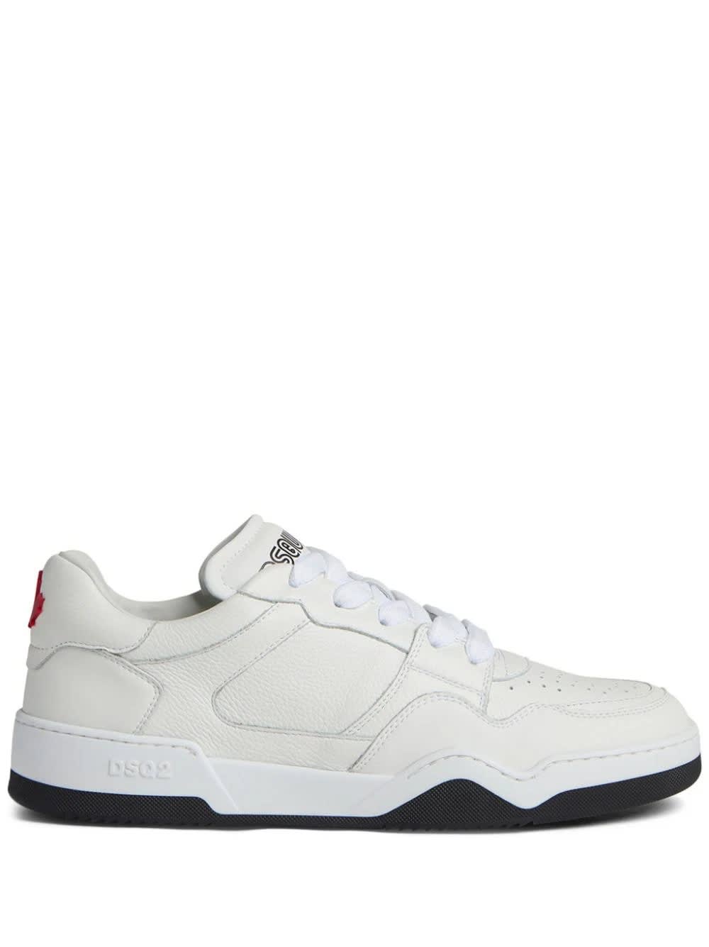 White Spiker Sneakers