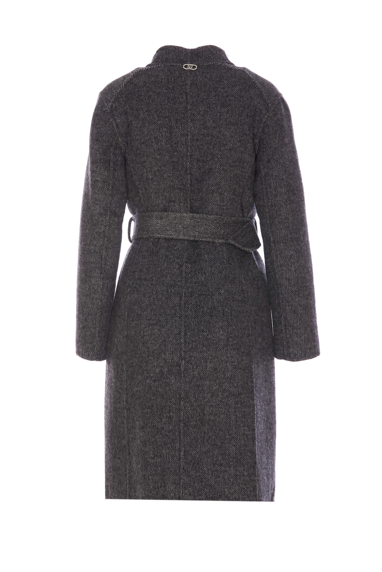 Shop Liu •jo Coat In Grey